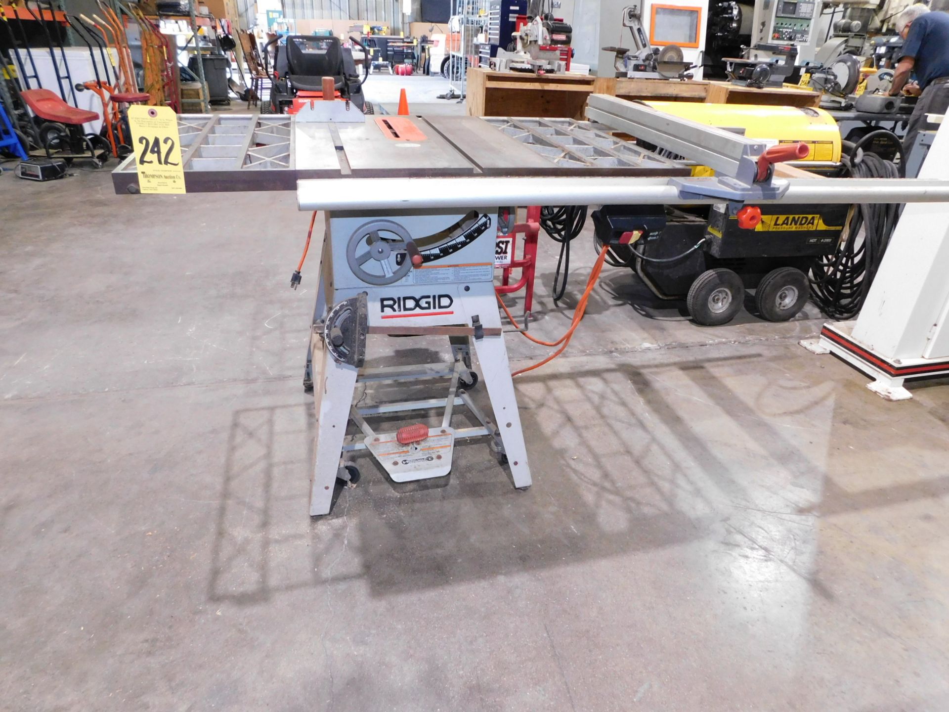 Ridgid Model TS2424-1 10"Table Saw, 115V, 1phs