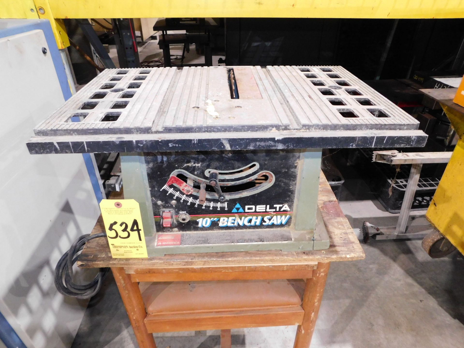 Delta 10" Table Saw 115V 1 phase