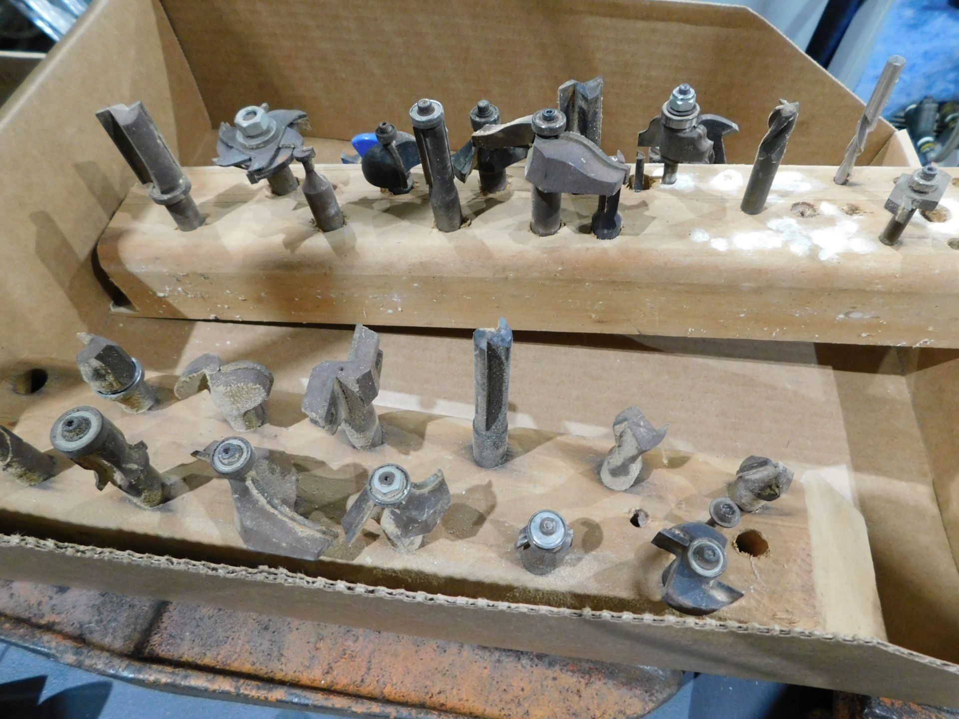 Various Router Bits