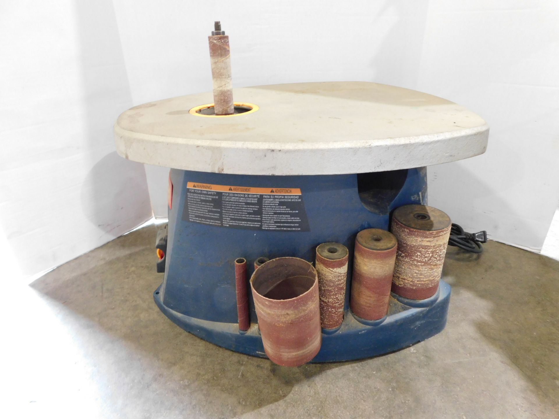 Ryobi Oscillating spindle sander, various size spindles - Image 2 of 6