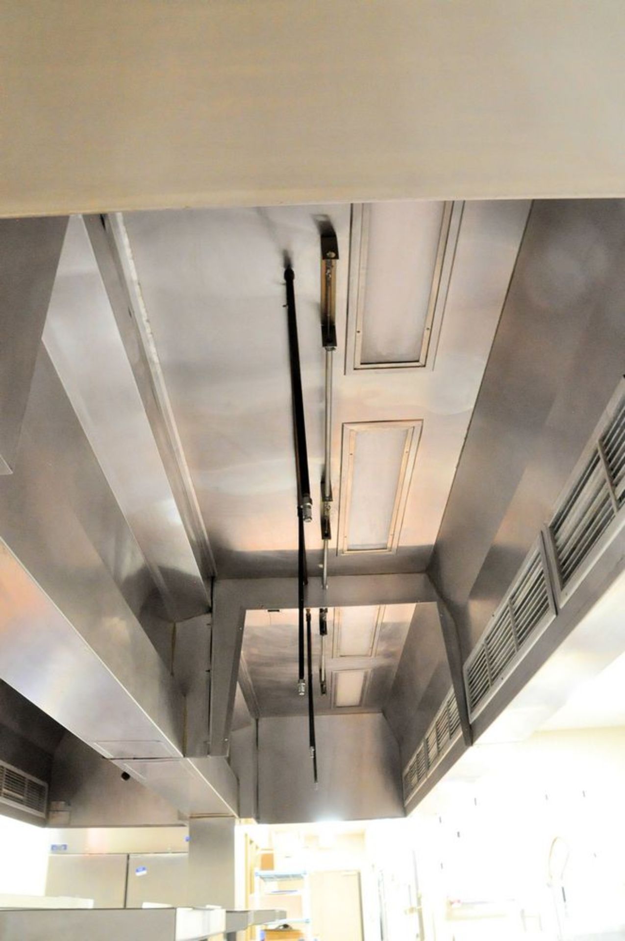 Stainless Steel 10' x 18' Exhaust Hood with Fire Suppression, (Main Kitchen Area-Back Kitchen), (1st - Image 5 of 7