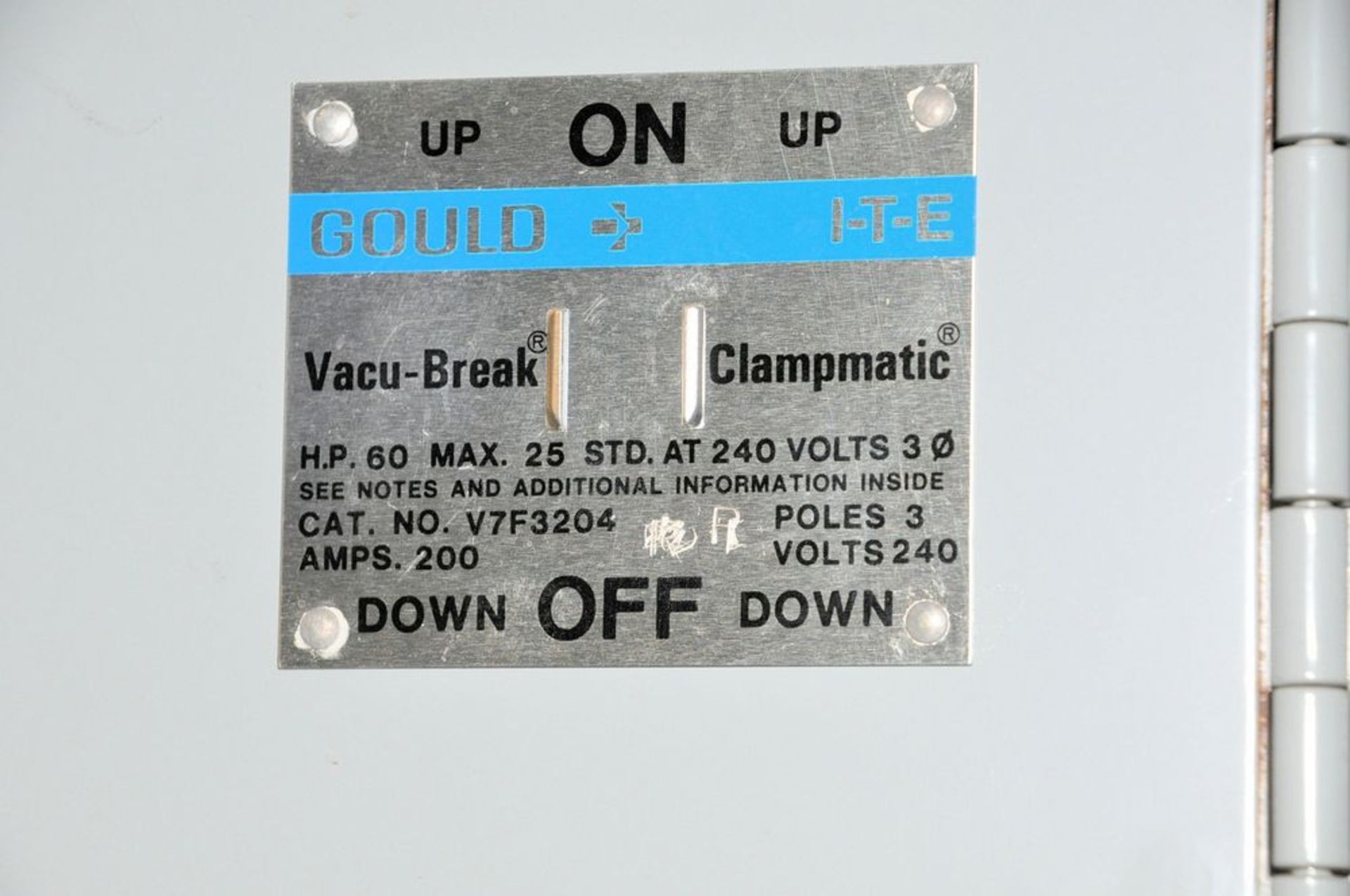 Lot-S&C Electric Cat. No. CD-544432, Metal Enclosed Switchgear, (1983), Westinghouse DT 1001, Type - Image 12 of 17