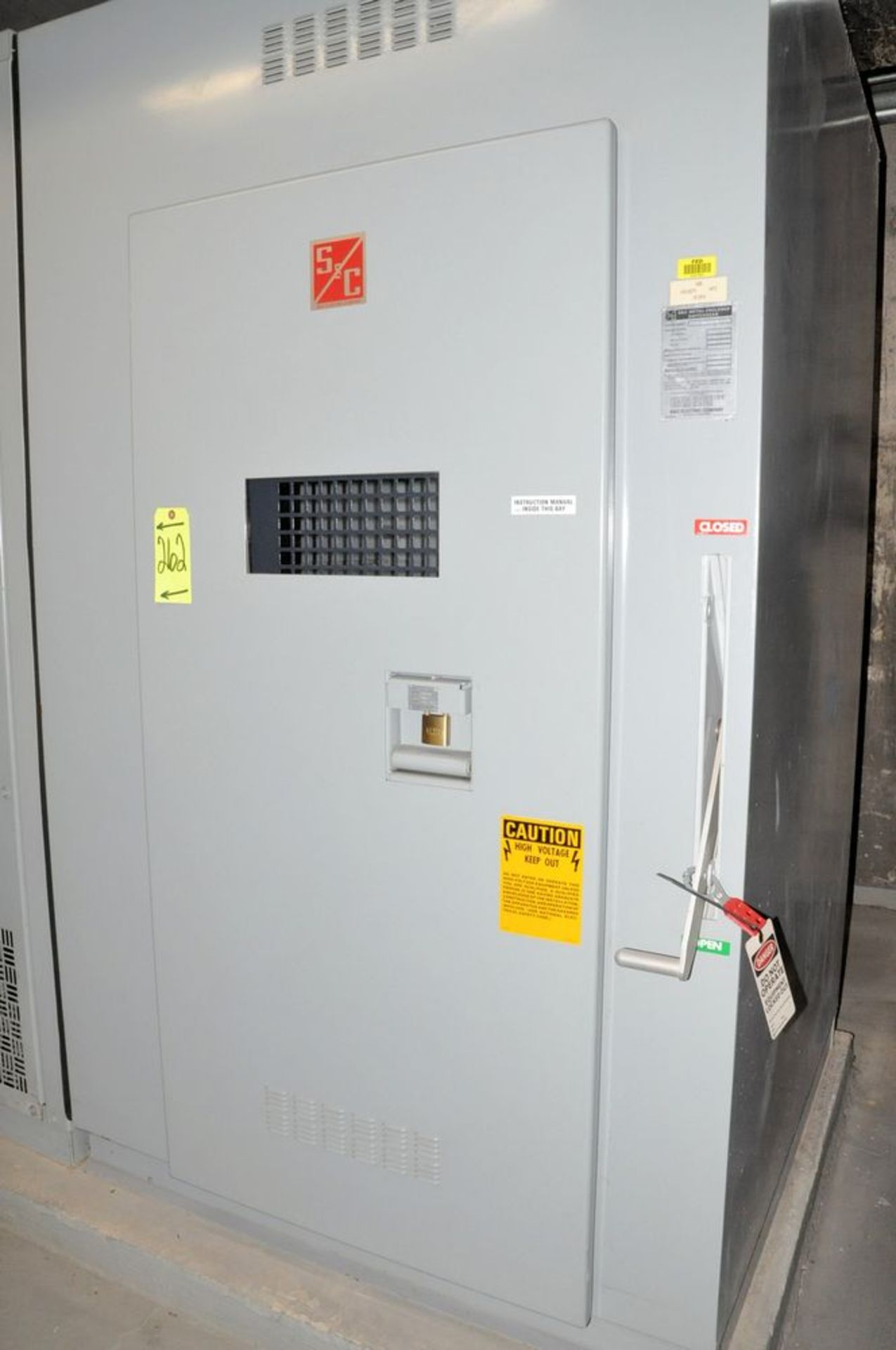 Lot-S&C Electric Metal Enclosed Switchgear, Westinghouse DT 1001, Type DSL 500-KVA Transformer, ( - Image 5 of 10