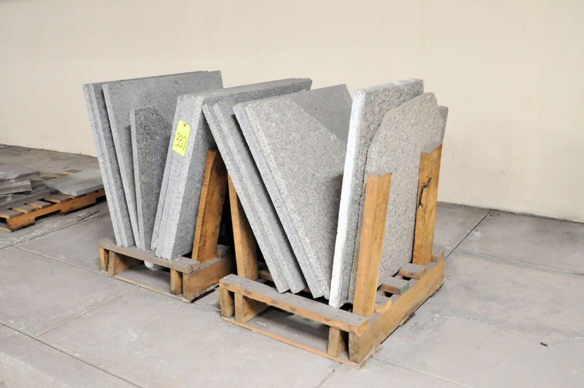 Lot-Unknown Marble/Granite Cut Slabs on (2) Pallets, (Near P213), (P2 Level)