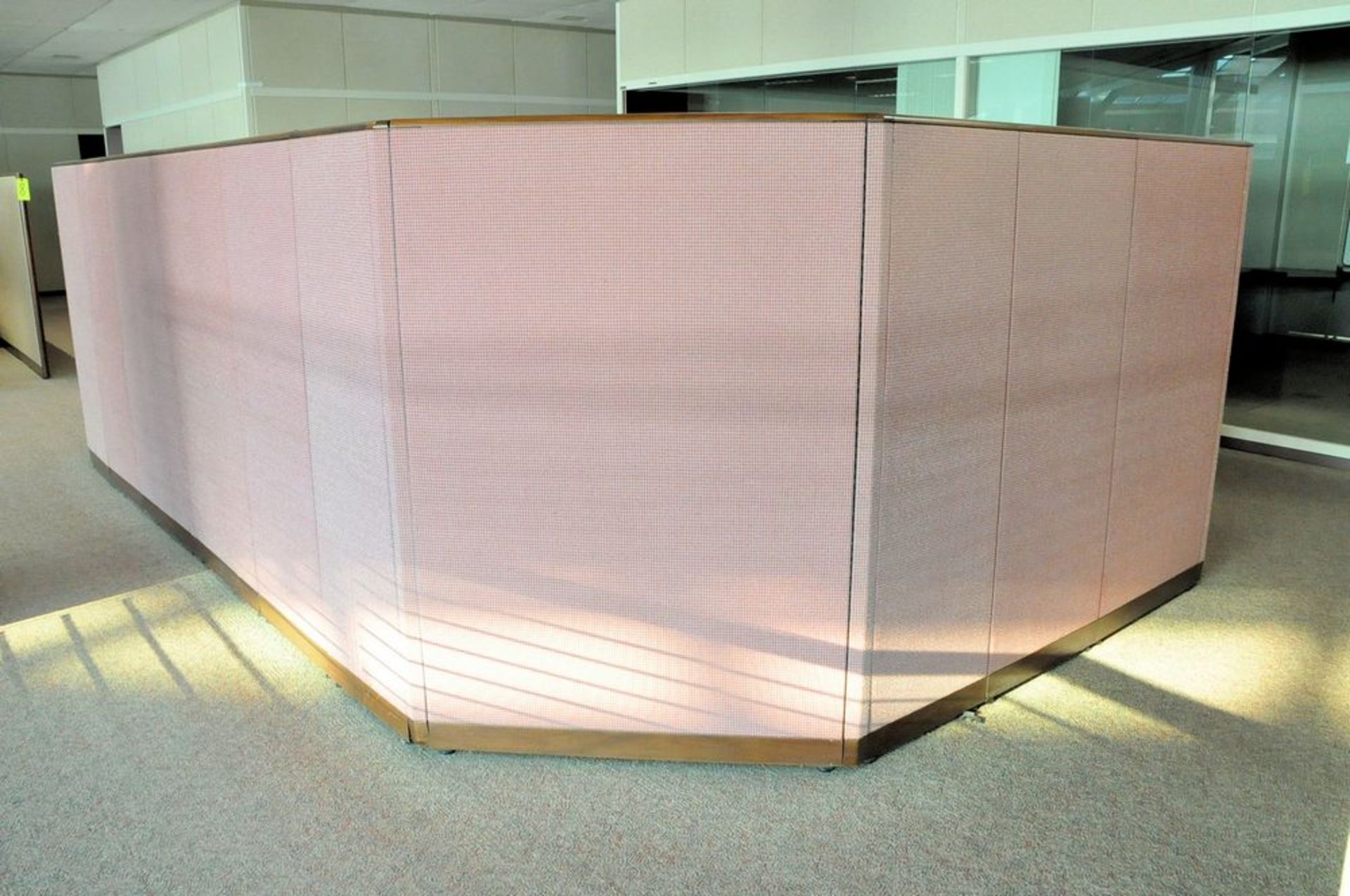 Lot-(5) Station Cubical Partition Work System with Furniture, (Atrium Edge), (4th Floor) - Image 3 of 13