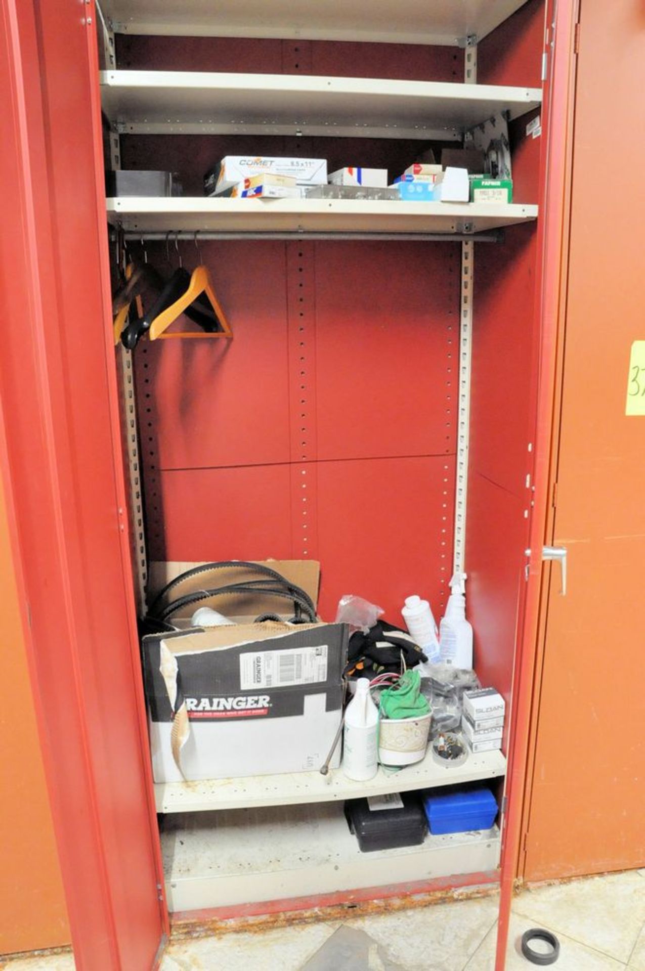 Lot-(4) 2-Door Storage Cabinets with General Maintenance Contents, (Maintenance Shop-HVAC Room), ( - Image 6 of 13