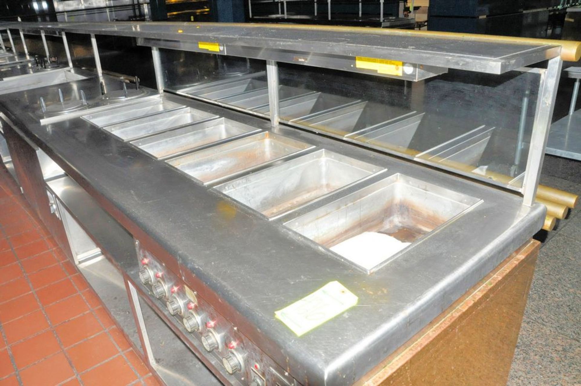 Hobart Stainless Steel Hot Foods Server System, 3' x 39' 6", (1) Unit Has 3-Compartments and (2) - Image 5 of 13