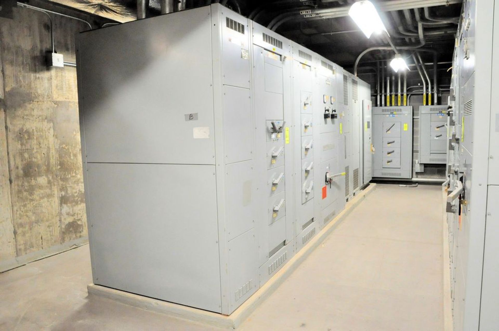 Lot-S&C Electric Metal Enclosed Switchgear, Westinghouse DT 1001, Type DSL 500-KVA Transformer, (