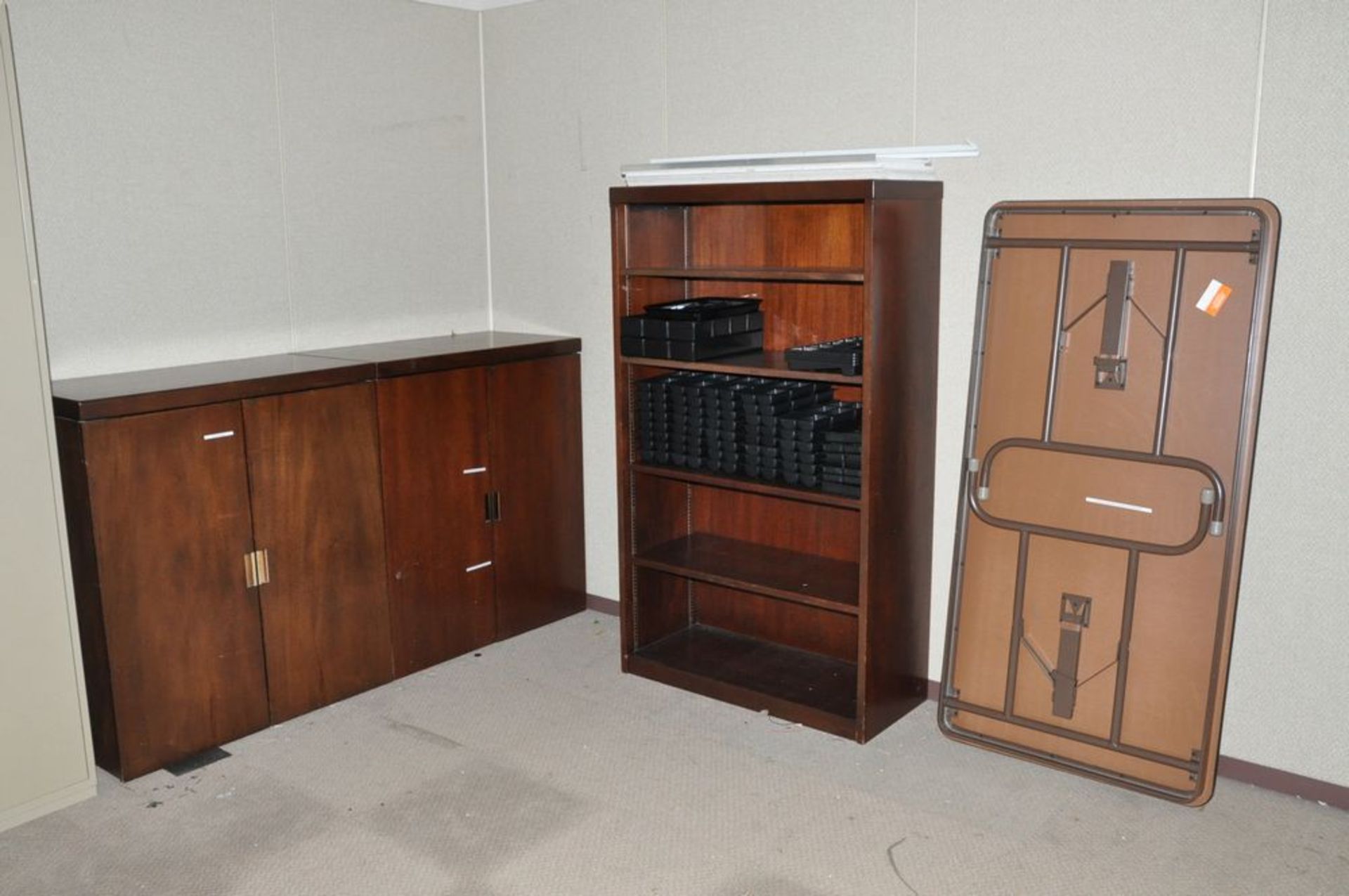 Lot-(1) Table, (2) Lateral File Cabinets, and (3) 2-Door Storage Cabinets in (1) Office, (TR4- - Image 2 of 3