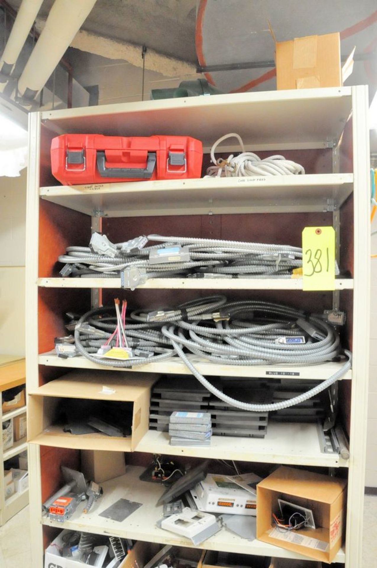Lot-(5) Sections Shelving with General Maintenance Contents in (1) Group, (Maintenance Shop- - Image 2 of 11