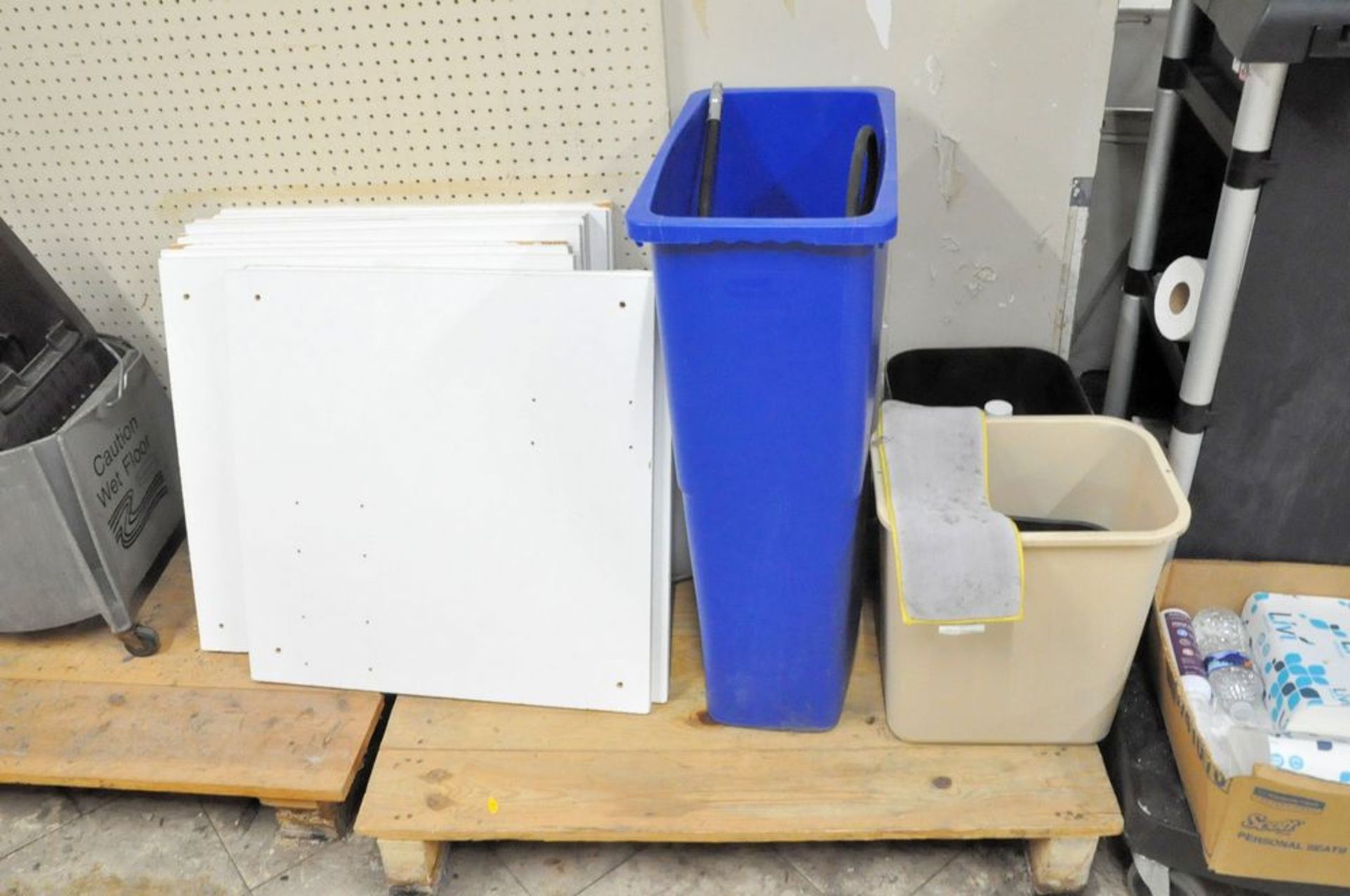 Lot-Housekeeping Cart, Mop Buckets with Wringers, and Linen Cart, (Custodial Storage), (1st Floor) - Image 2 of 5