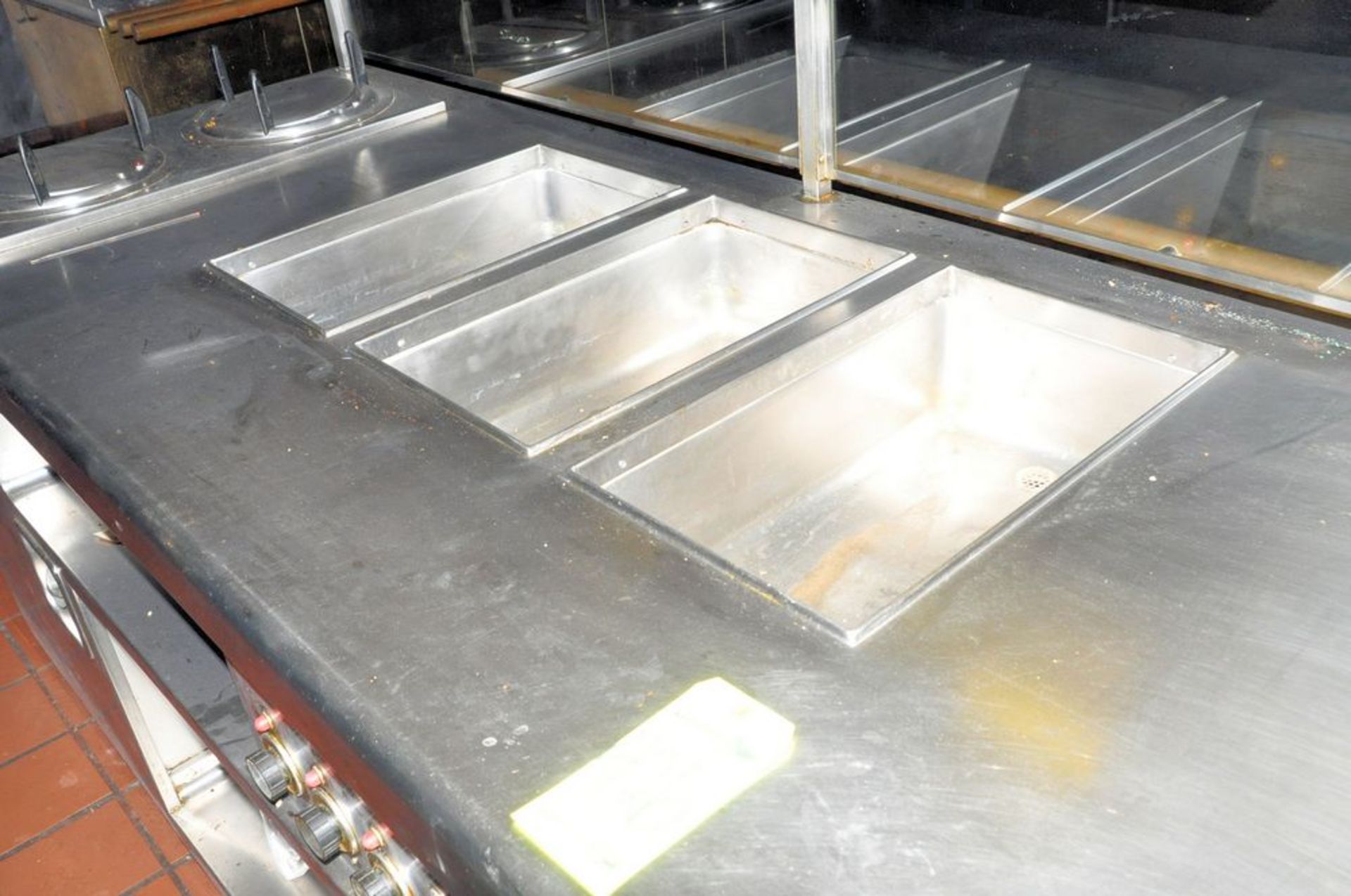 Hobart Stainless Steel Hot Foods Server System, 3' x 39' 6", (1) Unit Has 3-Compartments and (2) - Image 11 of 13