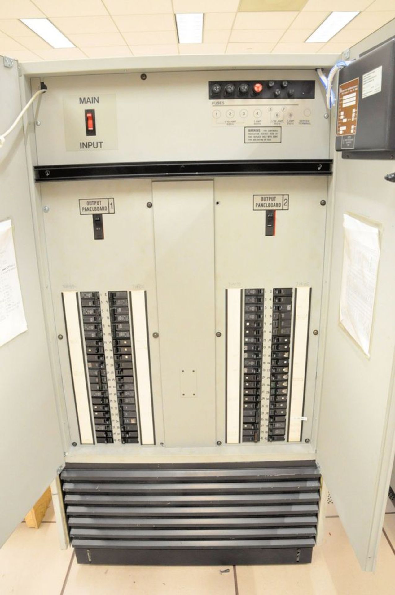 Liebert Precision Power Unit, (Network Control Center Room), (1st Floor) - Image 4 of 5