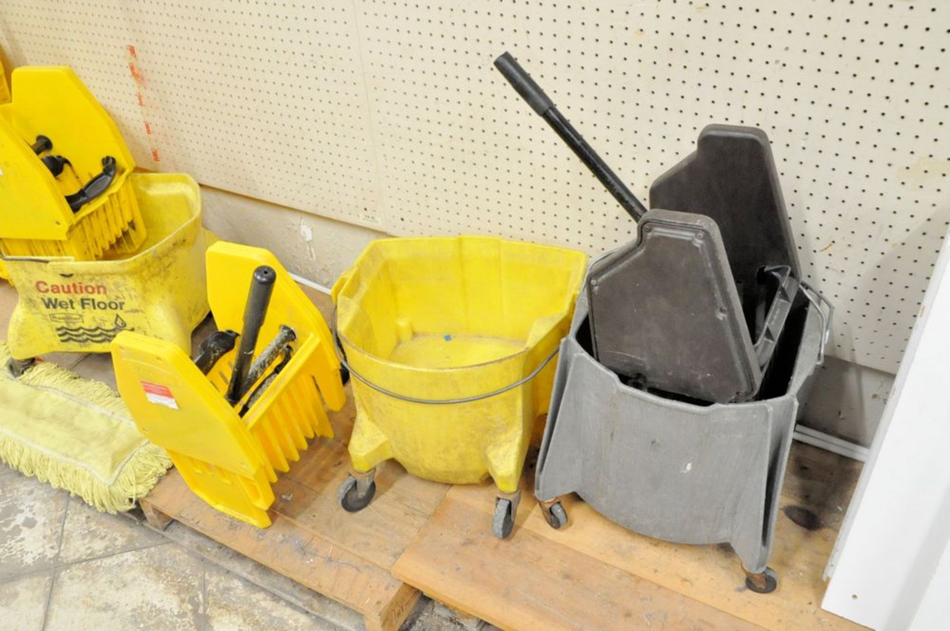 Lot-Housekeeping Cart, Mop Buckets with Wringers, and Linen Cart, (Custodial Storage), (1st Floor) - Image 3 of 5