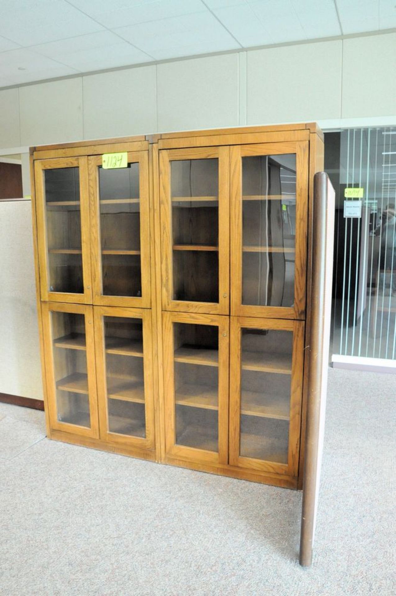 Lot-(1) Modular Desk System with (1) Lateral File Cabinet, (1) 2-Door Storage Cabinet, (1) Table, ( - Image 3 of 4