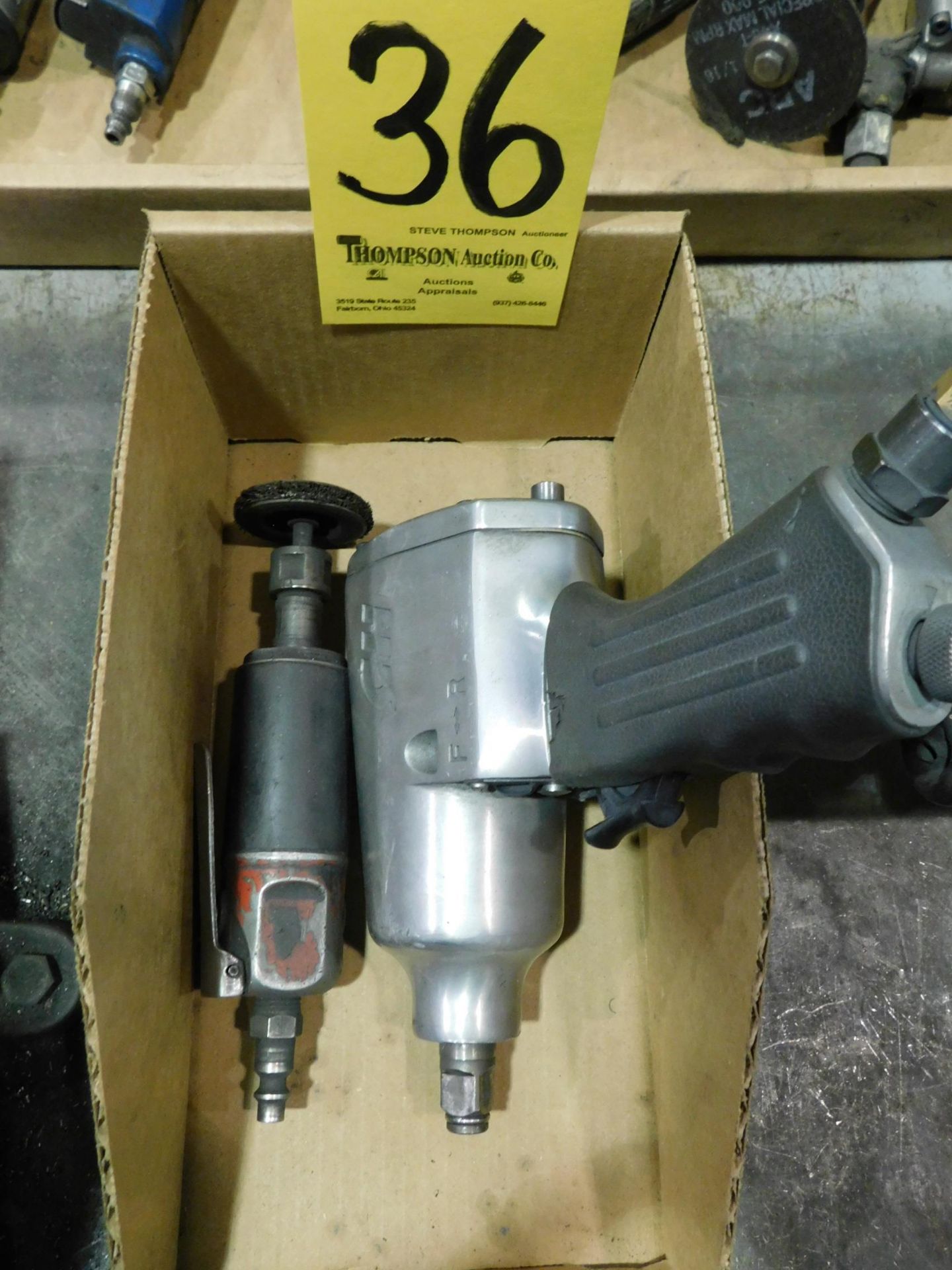 Pneumatic 1/2" Impact Wrench and Grinder