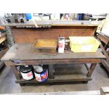 2-Sided Wooden Workbench