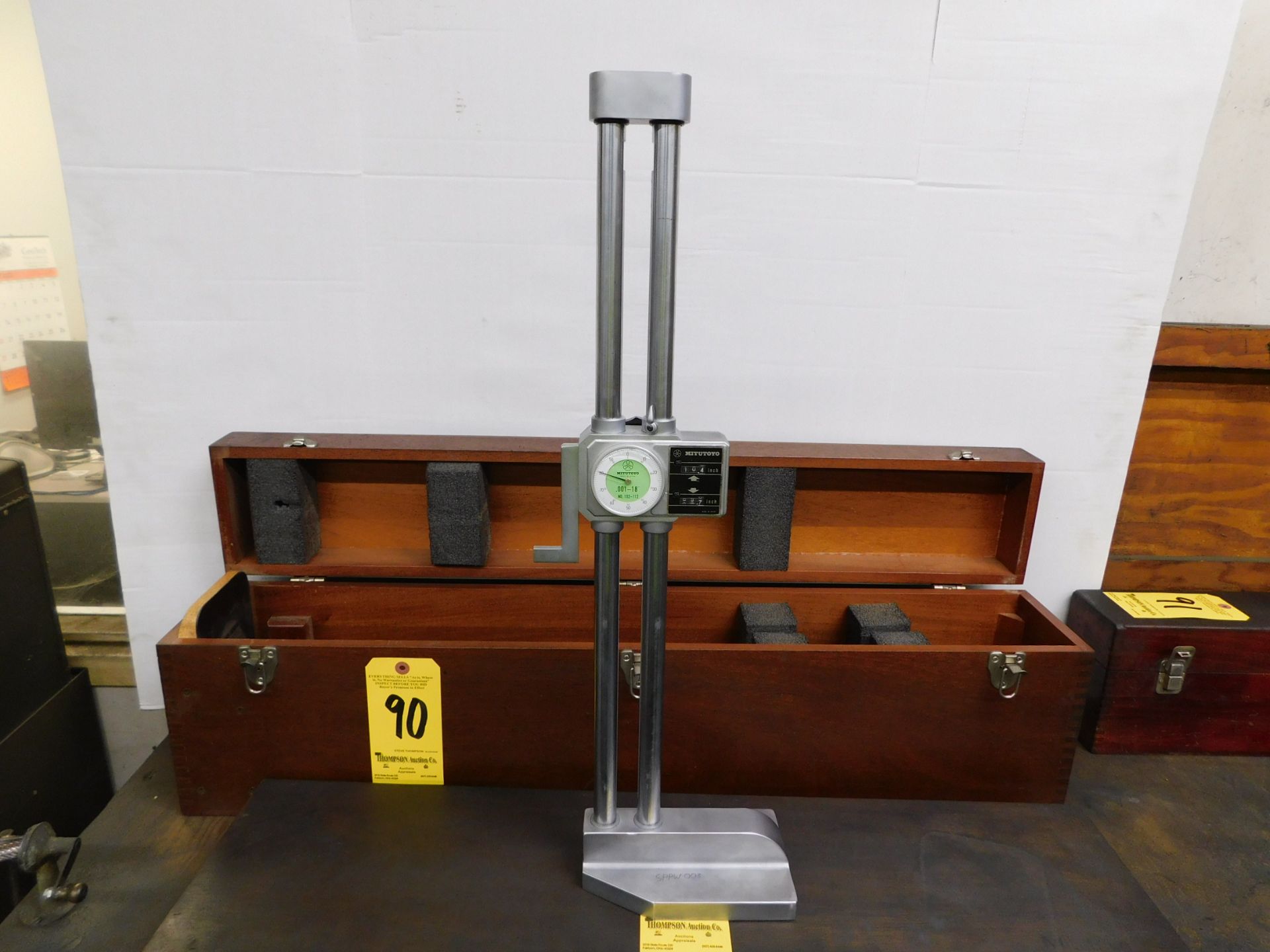 Mitutoyo 18" Dial Height Gage with Case