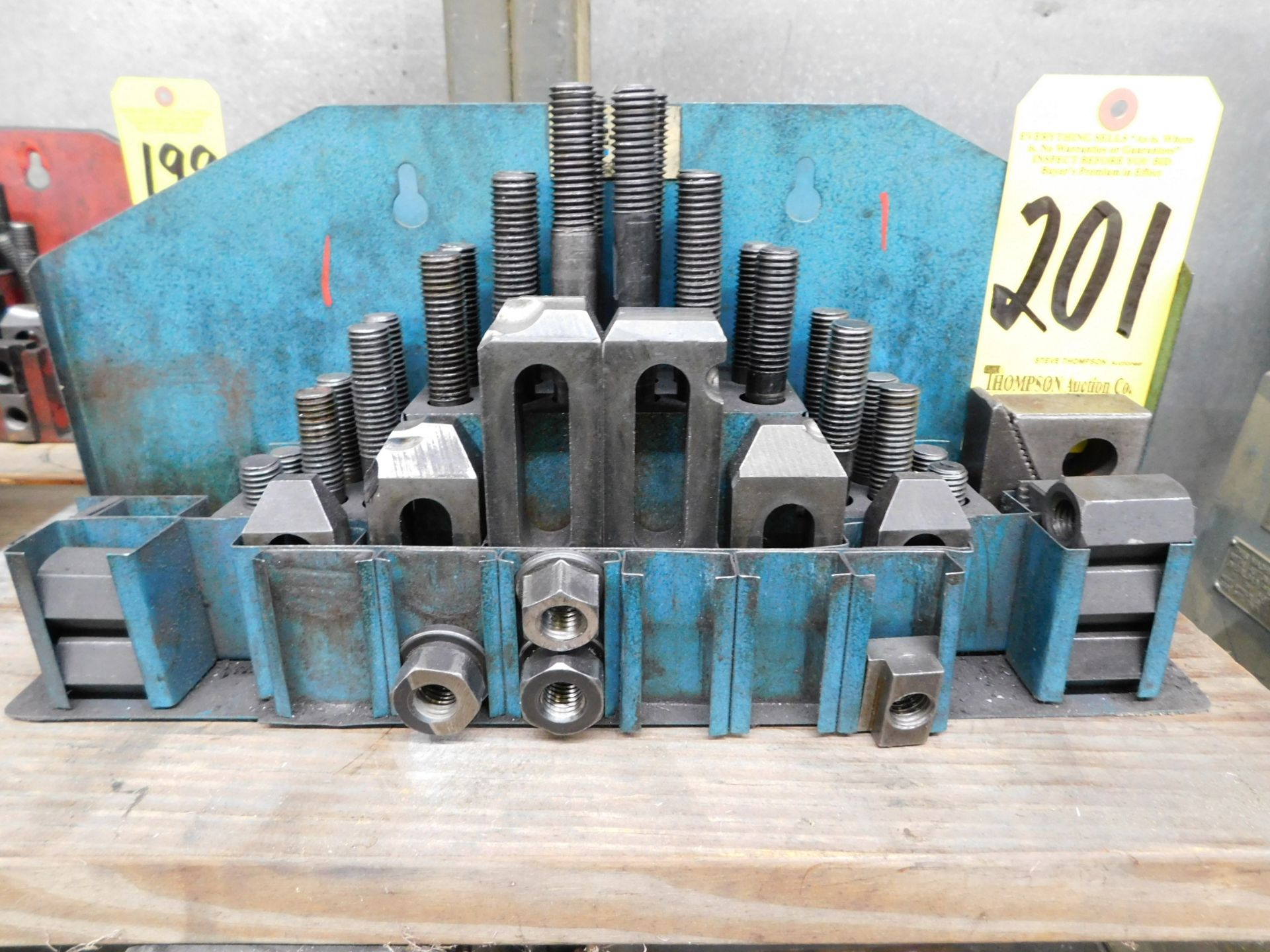Mill Clamp Set, 5/8" Bolt Size