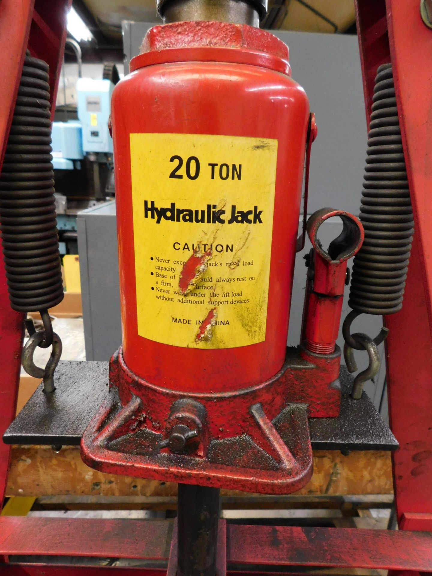 20 Ton H-Frame Hydraulic Shop Press - Image 2 of 4