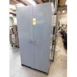 Heavy Duty 2-Door Upright Cabinet and Contents