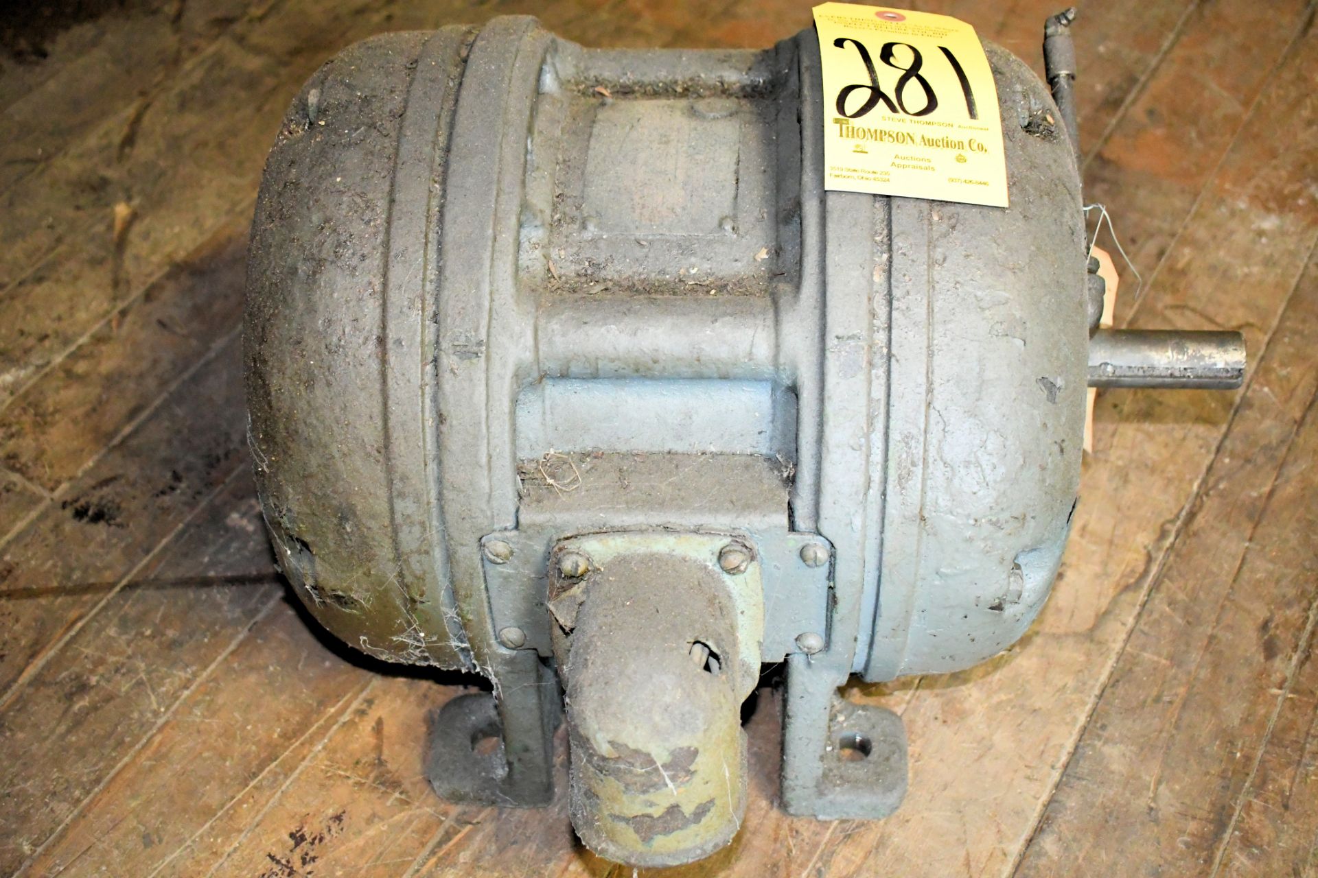 3-HP 3-PH Electric Motor, (Upstairs)