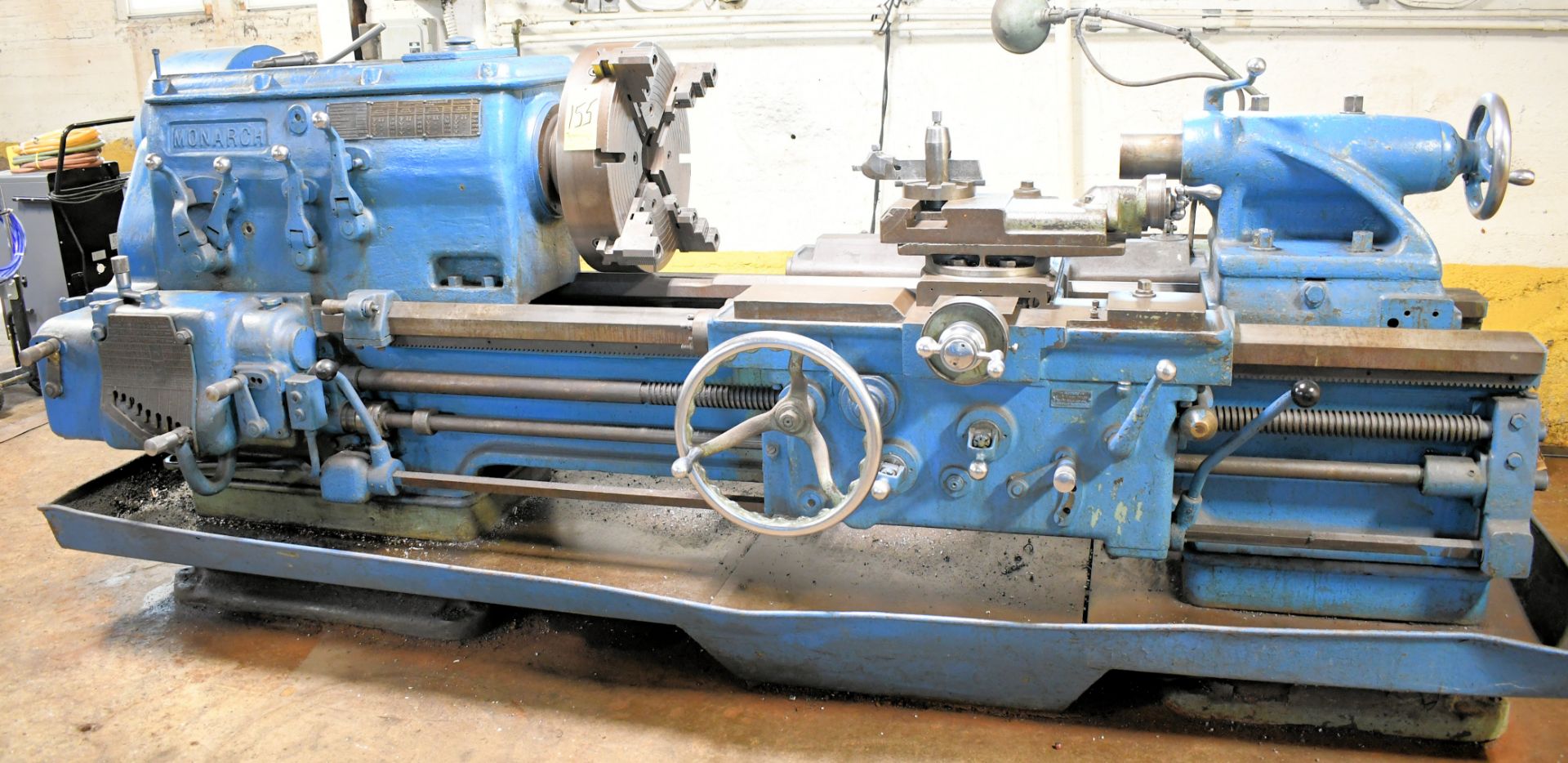 Monarch 22" CM, Geared Head Lathe, S/n CM16522 (1943), 22 1/2" Swing x 48" Between Centers, 21" 4- - Image 2 of 8