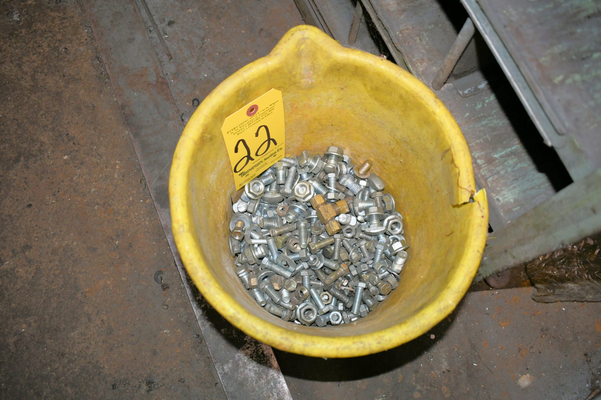 Lot-Bubble Wrap, Oiler Squirt Cans, Welding Safety, etc. in (1) Box with Nuts and Bolts in (1) - Image 2 of 2