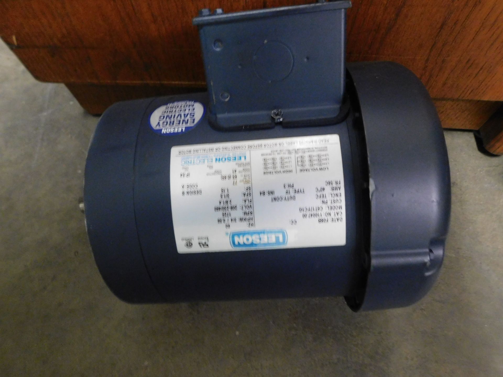 New Leeson 3 Phase Motor 1/4Hp.