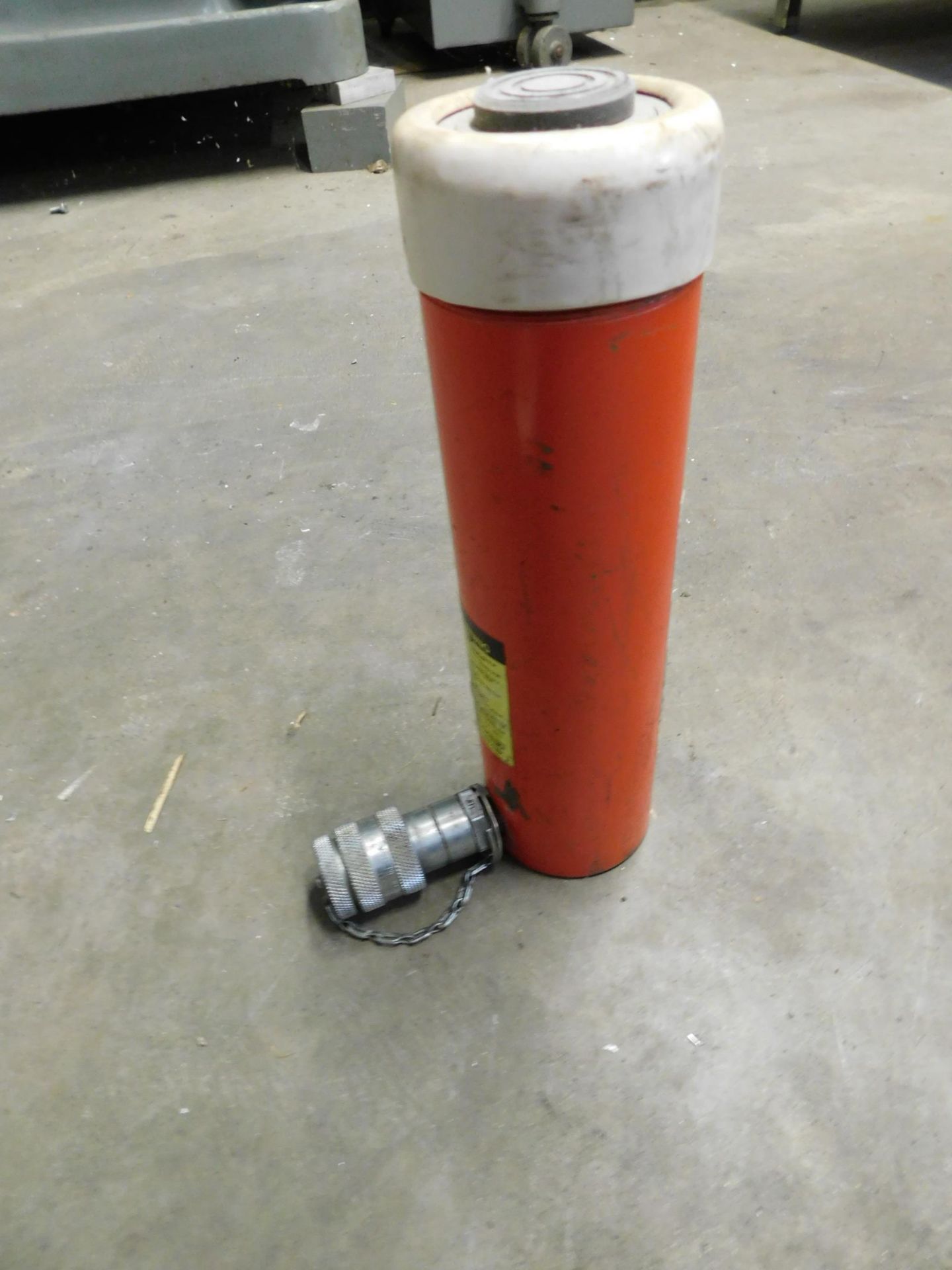 Power Team 15 Ton Hydraulic Cylinder, 6 1/8 inch stroke