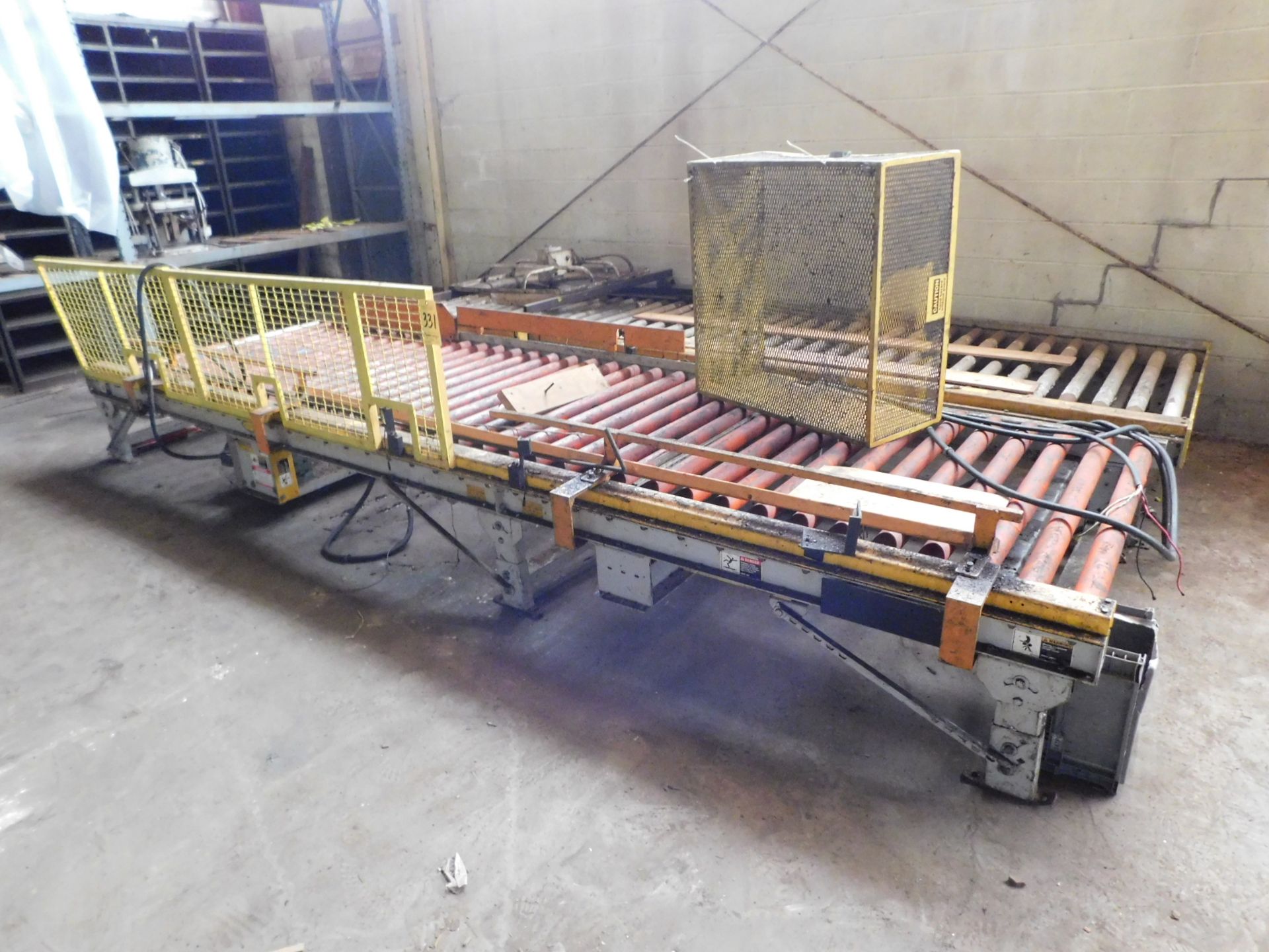 (2) Roller Conveyors, 4' Wide X 15' Long