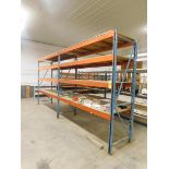 Pallet Shelving, 2 Sections, 9' H X 9' W X 3' Deep