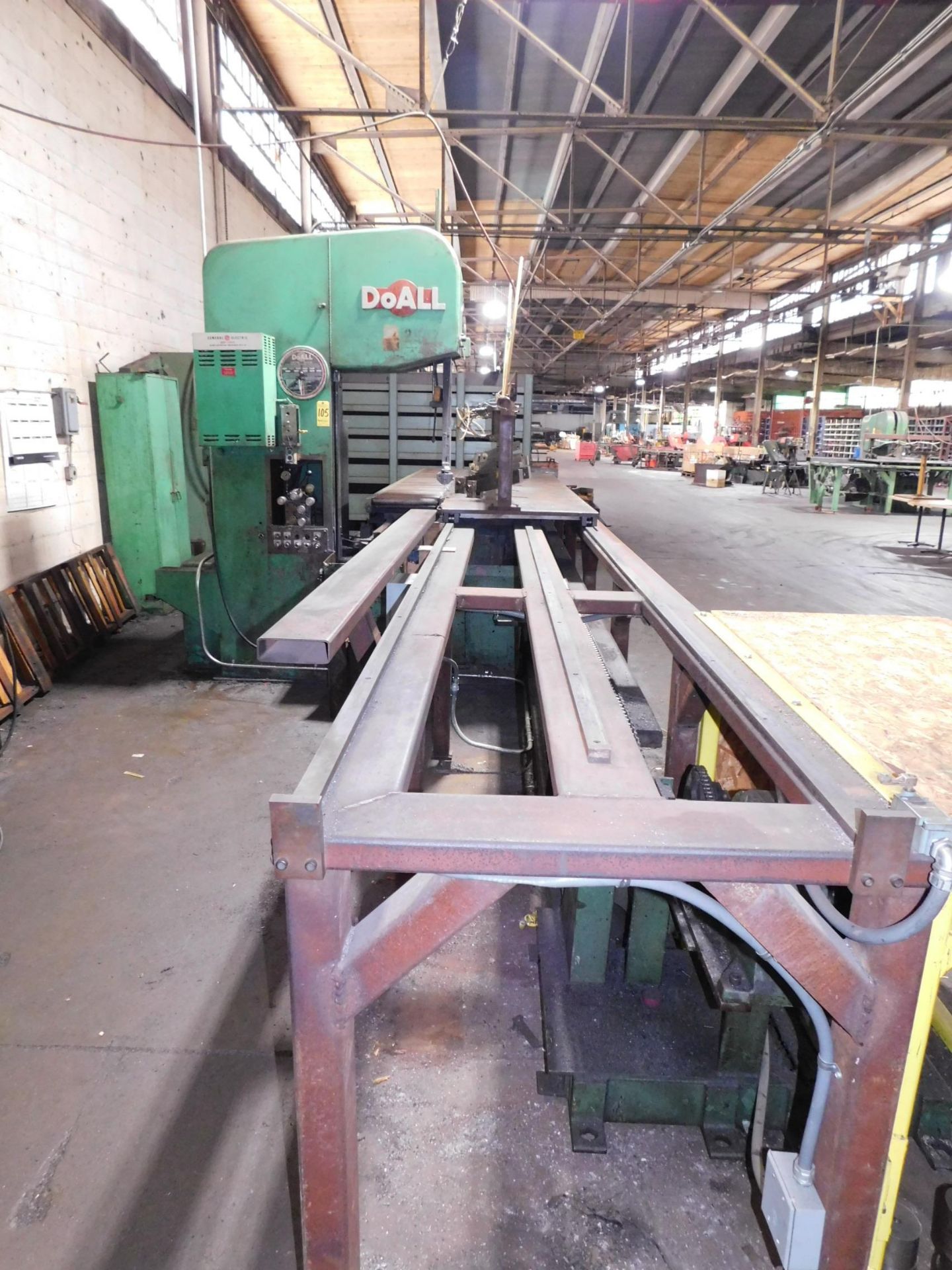 Do-All Model 2630-4 Vertical Plate Saw, s/n 208-68142, 26” Throat, 30” Max. Vertical Height, 34 1/2”