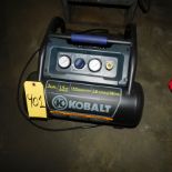 Kobalt Portable Air Compressor, 1.5 HP, 3 Gallon, 155 Max. PSI, 110/1/60