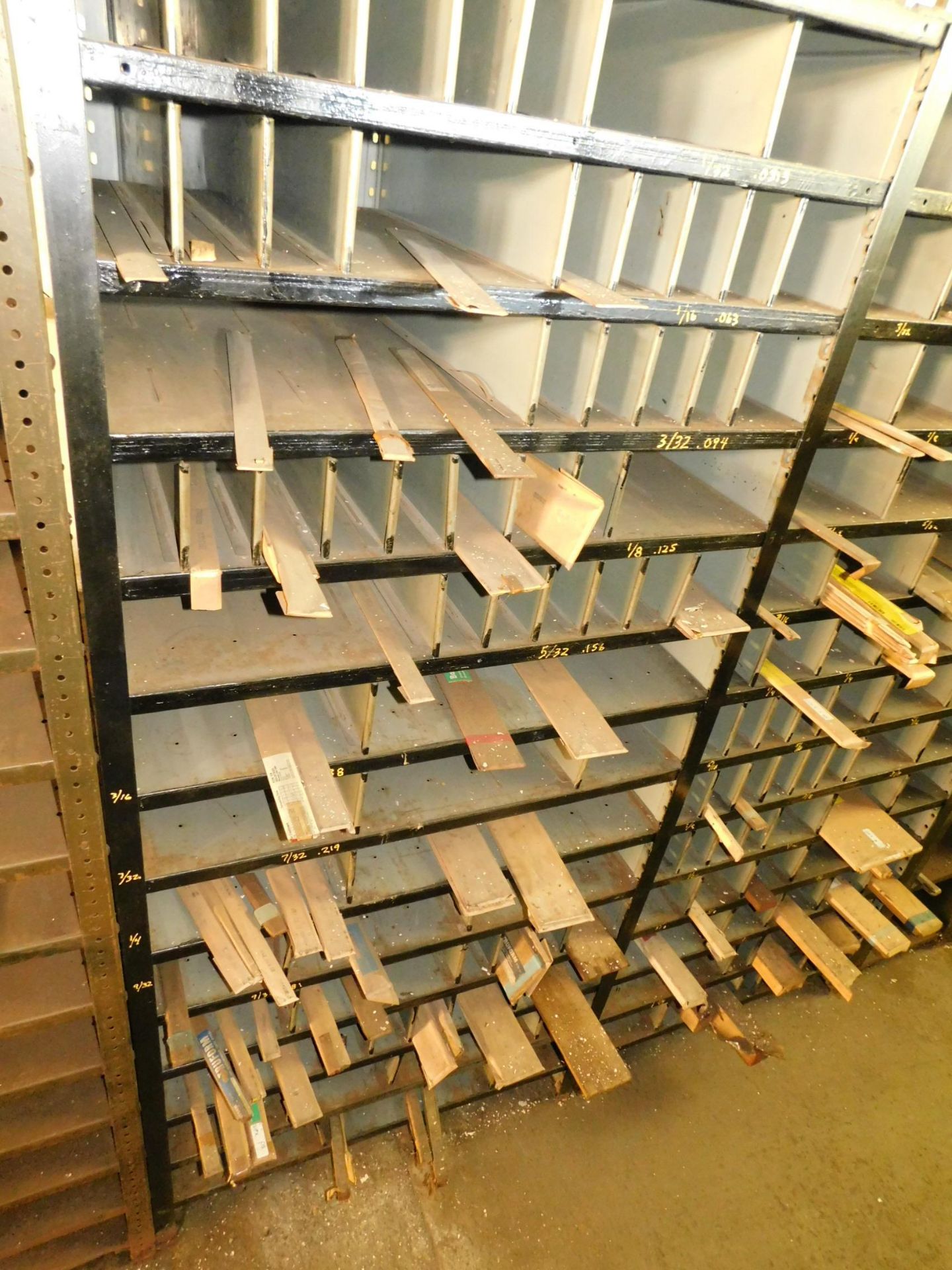 Contents of Precision Ground Stock on (8) Sections of Shelving - Image 3 of 8
