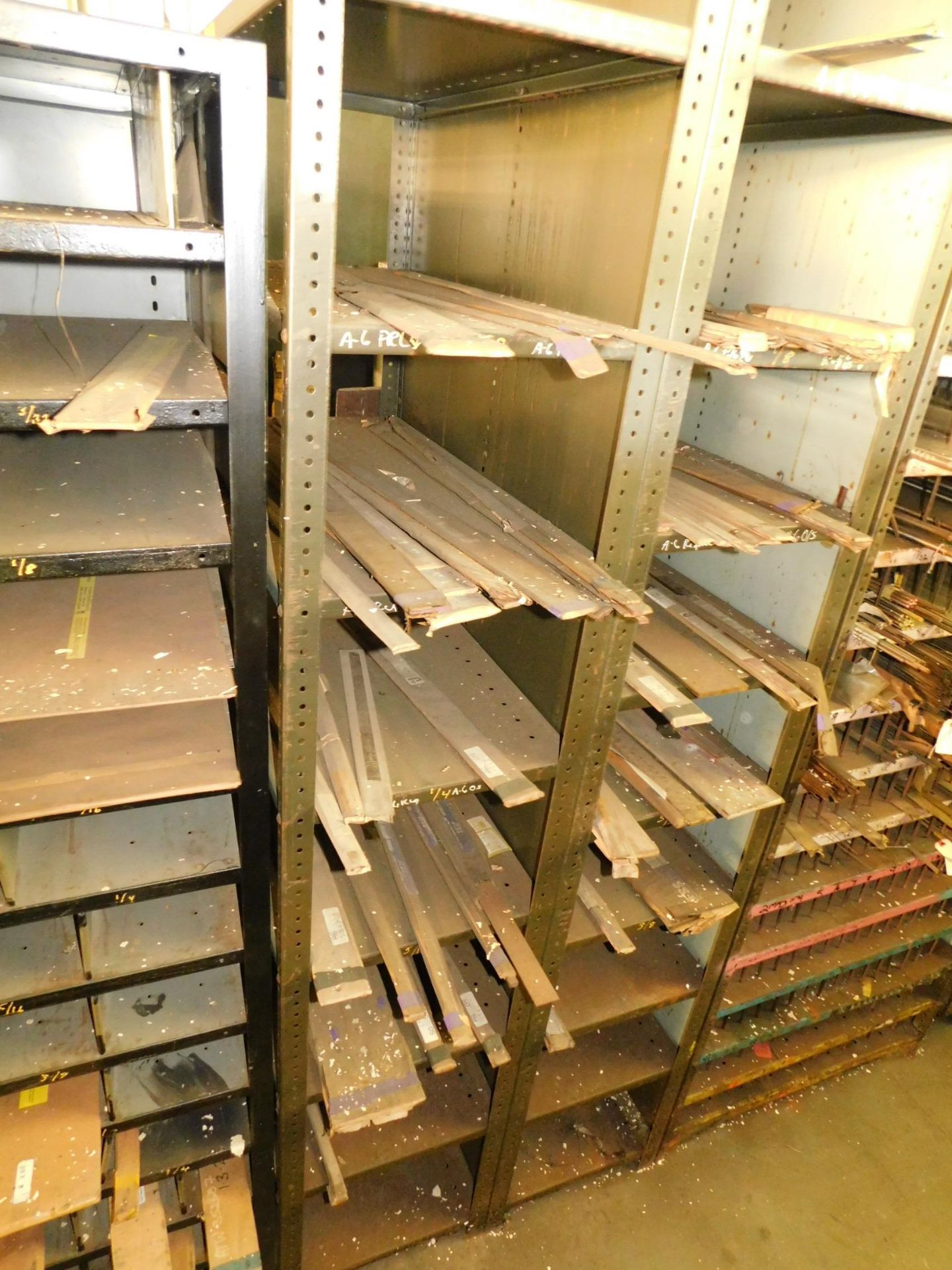 Contents of Precision Ground Stock on (8) Sections of Shelving - Image 5 of 8