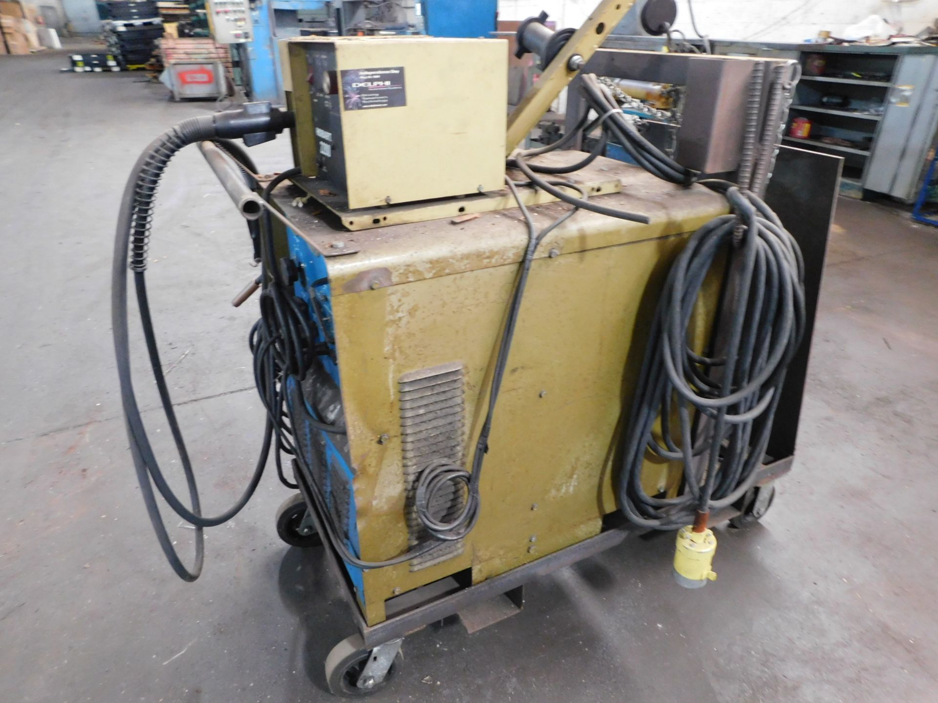 Hobart Model RC-300 Mig Welder, s/n 12RT-69459, with Hobart 2200 Wire Feeder and Mig Gun - Image 3 of 6