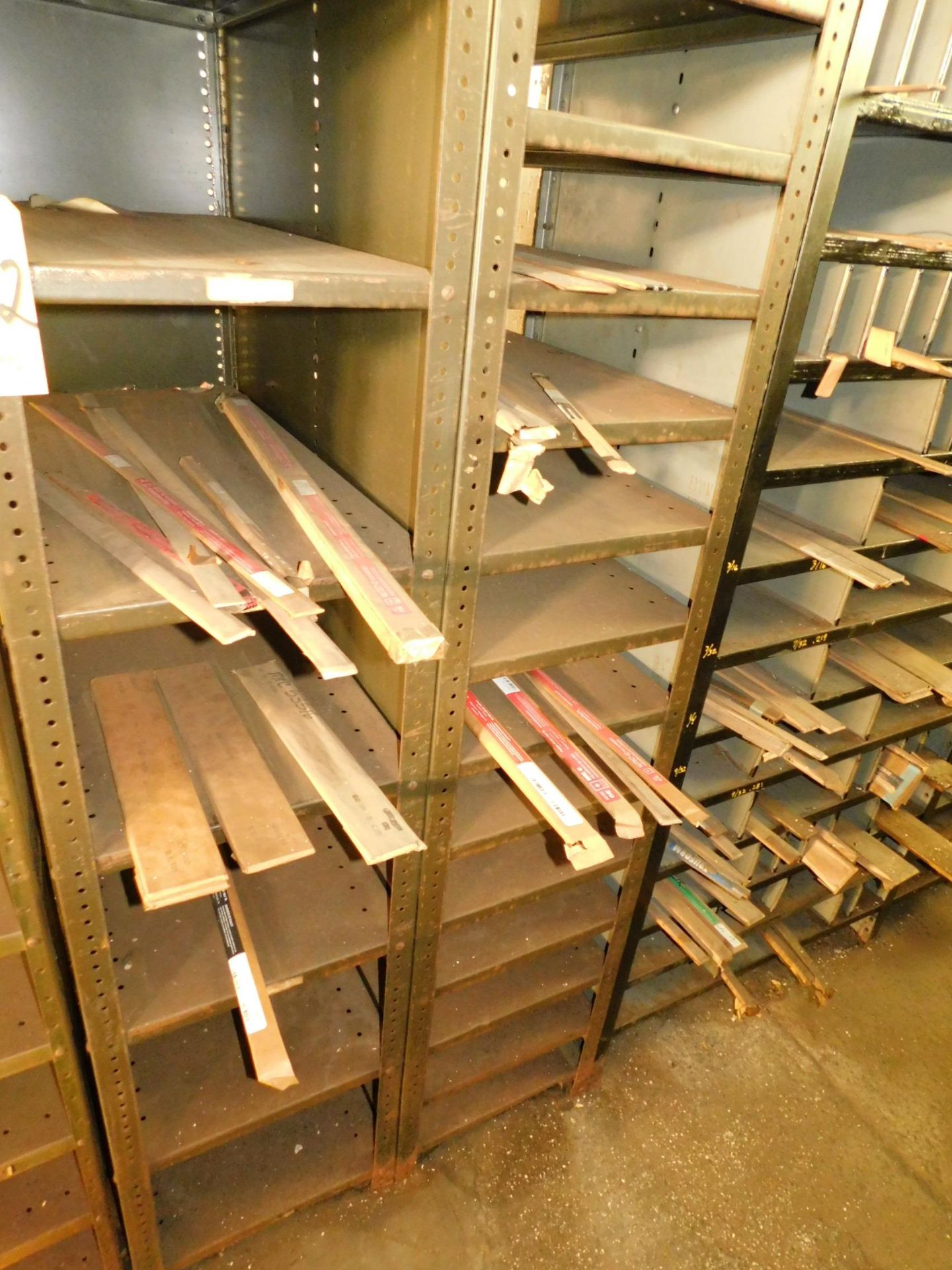 Contents of Precision Ground Stock on (8) Sections of Shelving - Image 2 of 8