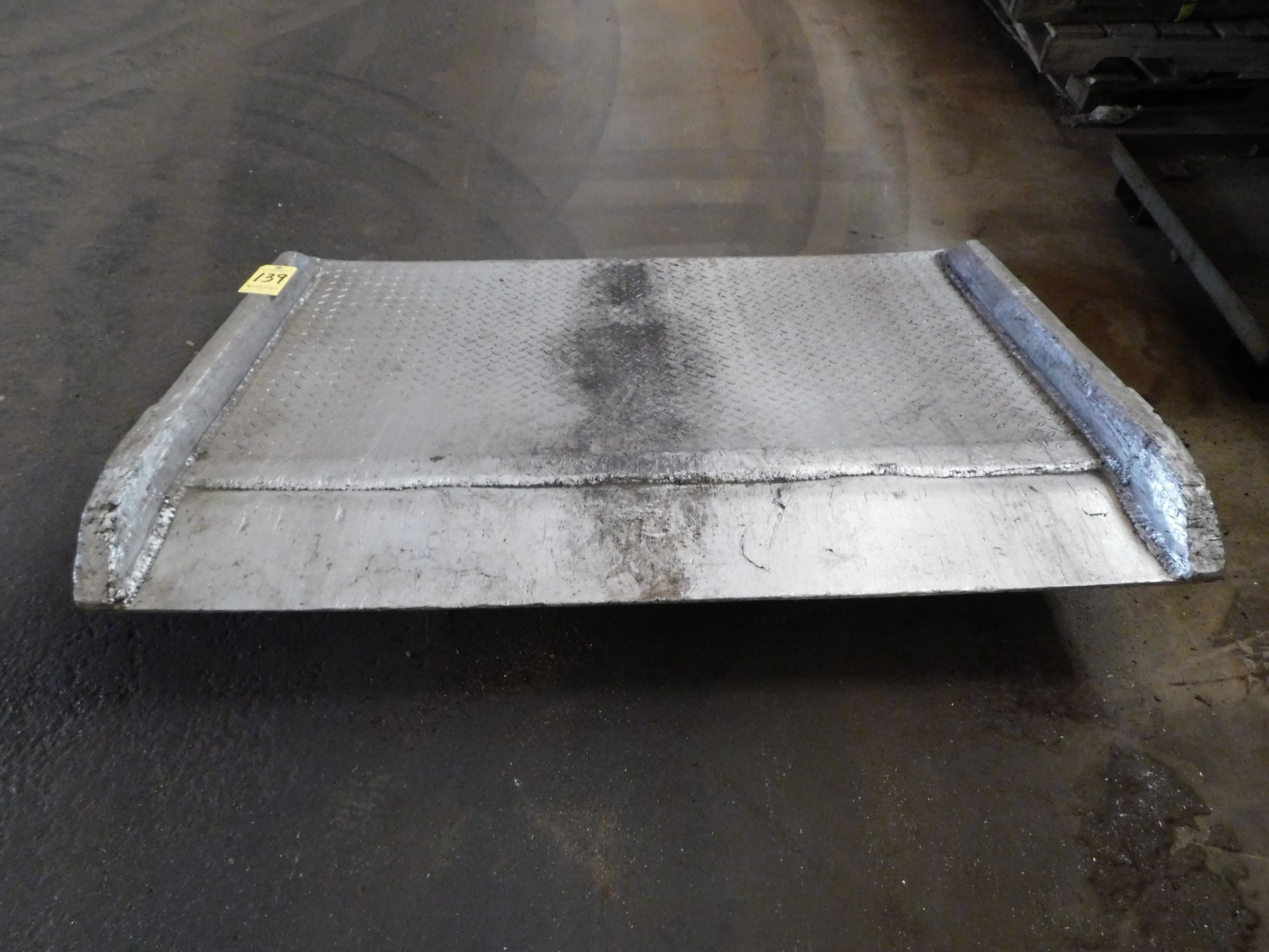 Aluminum Dock Plate, 54" X 45"