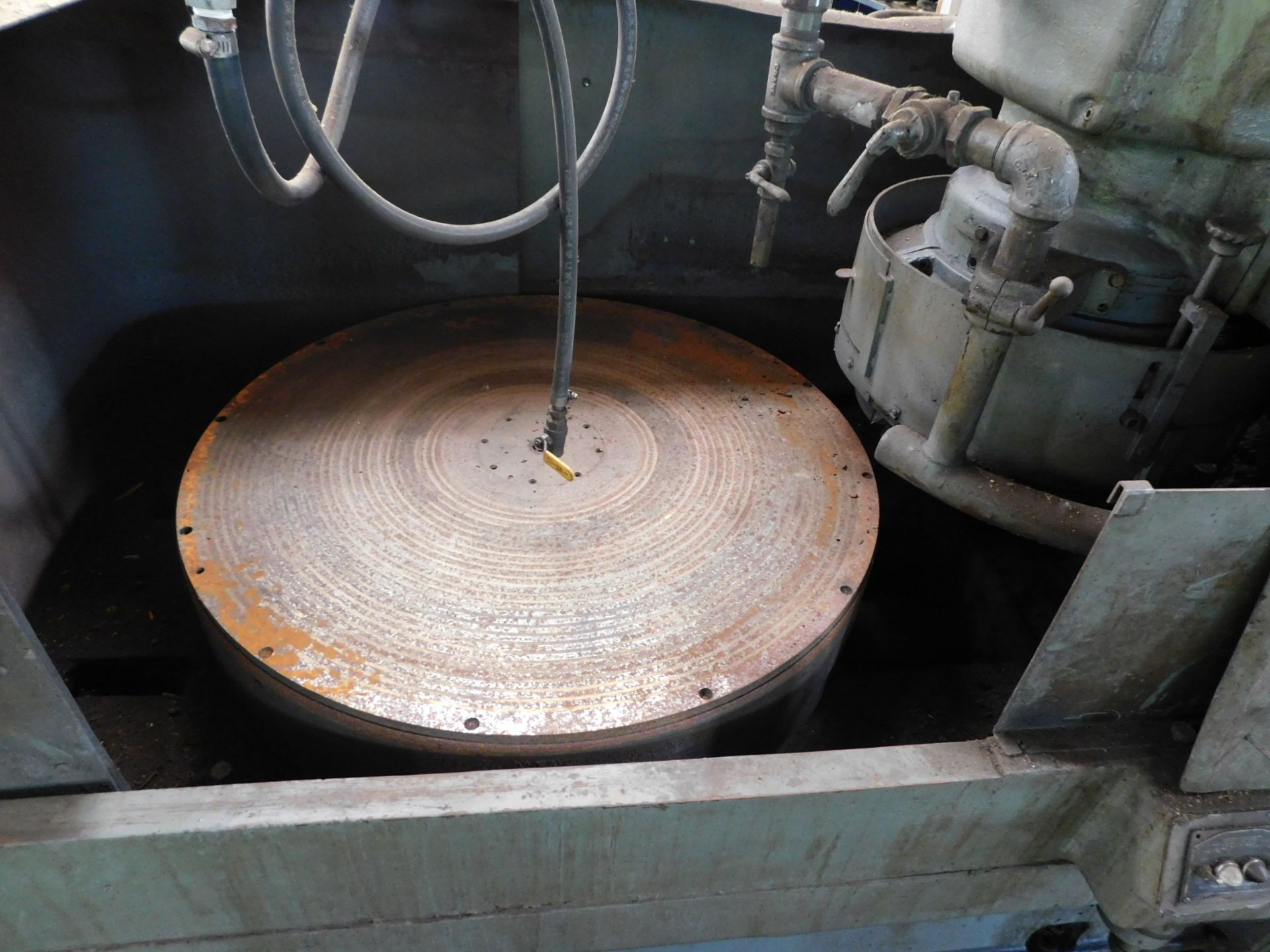 Mattison 40” Rotary Surface Grinder, 18” Grinding Wheel, Wet Based, Electric Chuck, Coolant - Image 5 of 8