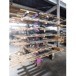 Cantilever 2-Sided Rack, 10' High X 56" Wide X 56" Deep, with (24) 4' Arms