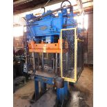 Greenlee "Rapid Press" 30 Ton 4-Post Hydraulic Press, 28" X 42" Bed and Ram, 23" Daylight with Ram