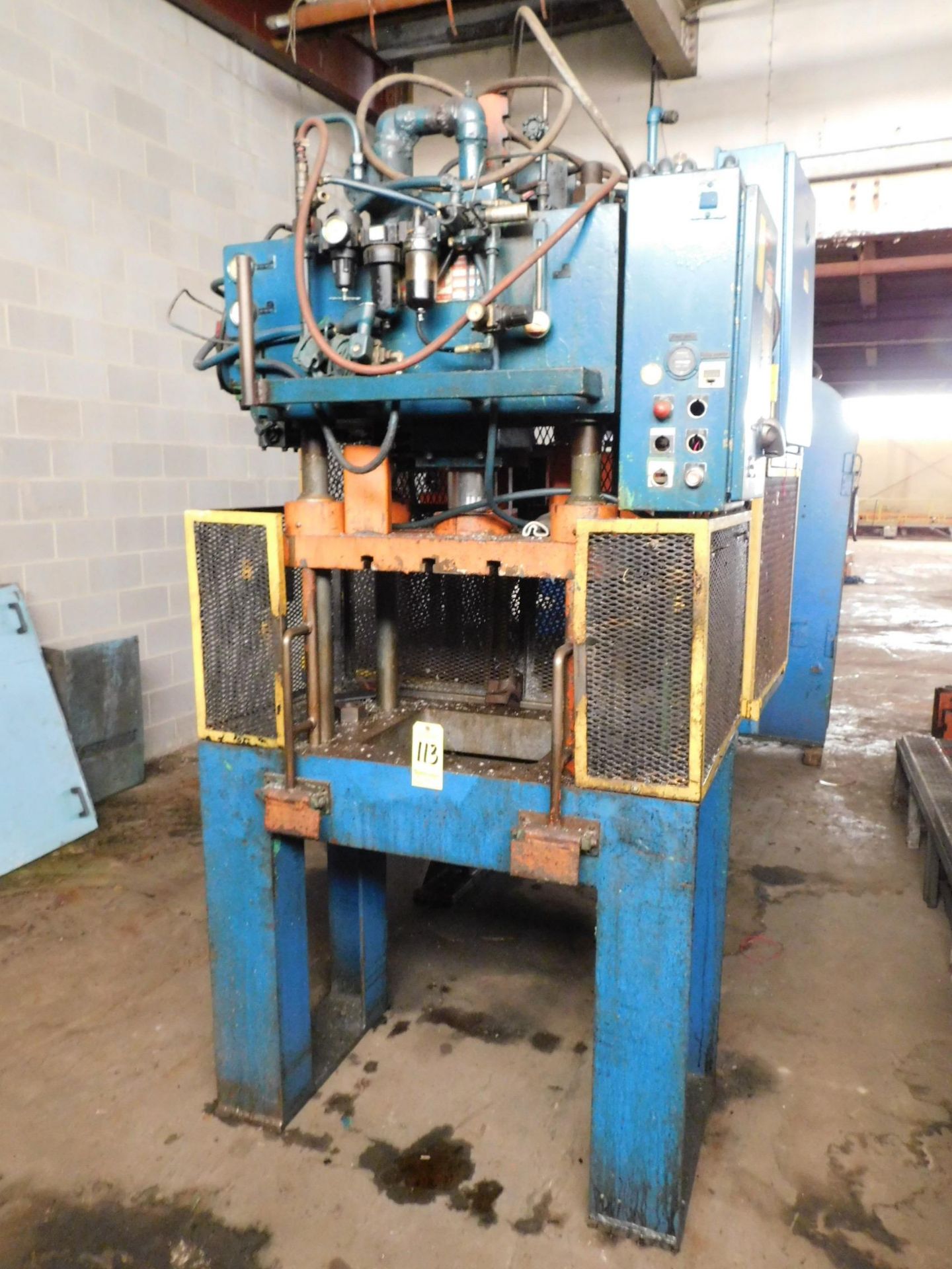 Kord 4-Post Hydraulic Press, 24" X 32" Bed and Ram, 20" Daylight with Ram Up, Approx. 10" Stroke