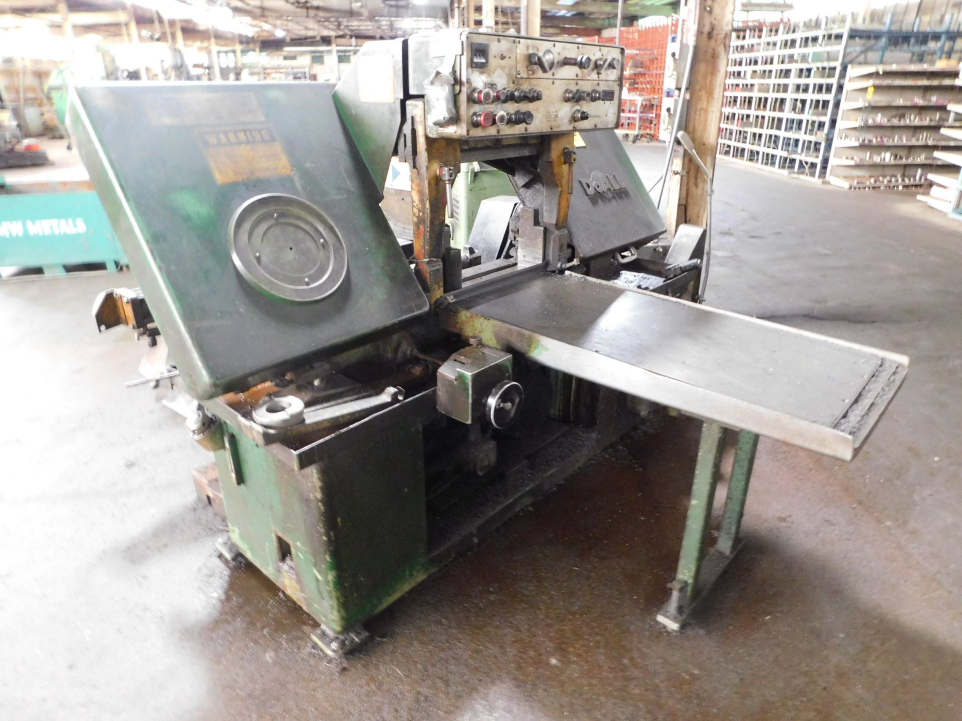 Do-All Model C-1220A Fully Automatic Horizontal Band Saw, s/n 40281143, 12" X 20" Capacity, Not In - Image 5 of 8