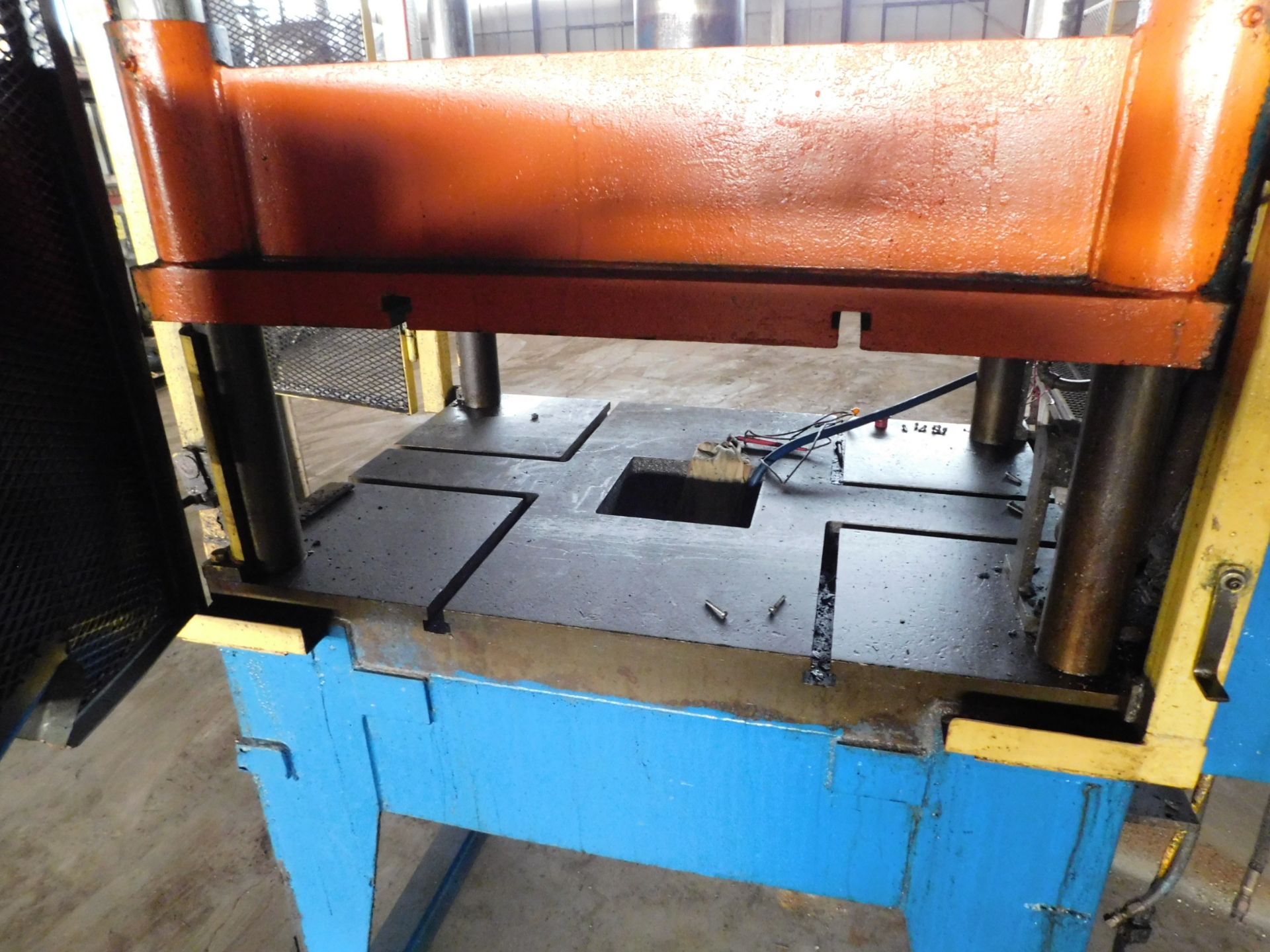 4-Post Hydraulic Press, 32" X 44" Bed and Ram, Approx. 12" Stroke, 13" Daylight with Ram Down - Image 3 of 6