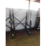Cantilever Rack, 10' High X 7' Wide X 64" Deep, with (3) 54" Arms
