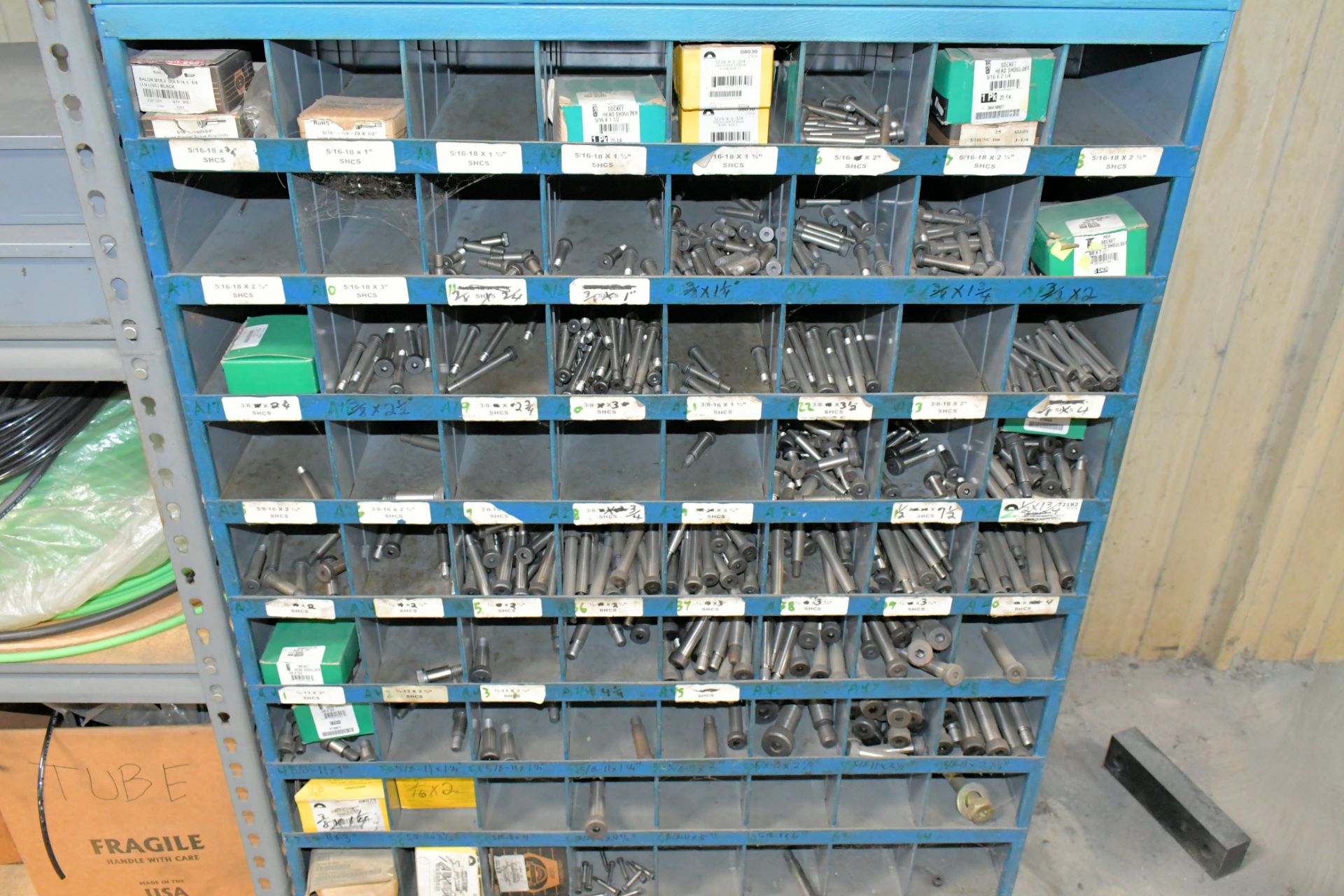Lot-Shoulder Bolts, Brass Fittings, Wire Way, Destaco Clamps, Tubing, Various Fittings and - Image 2 of 5