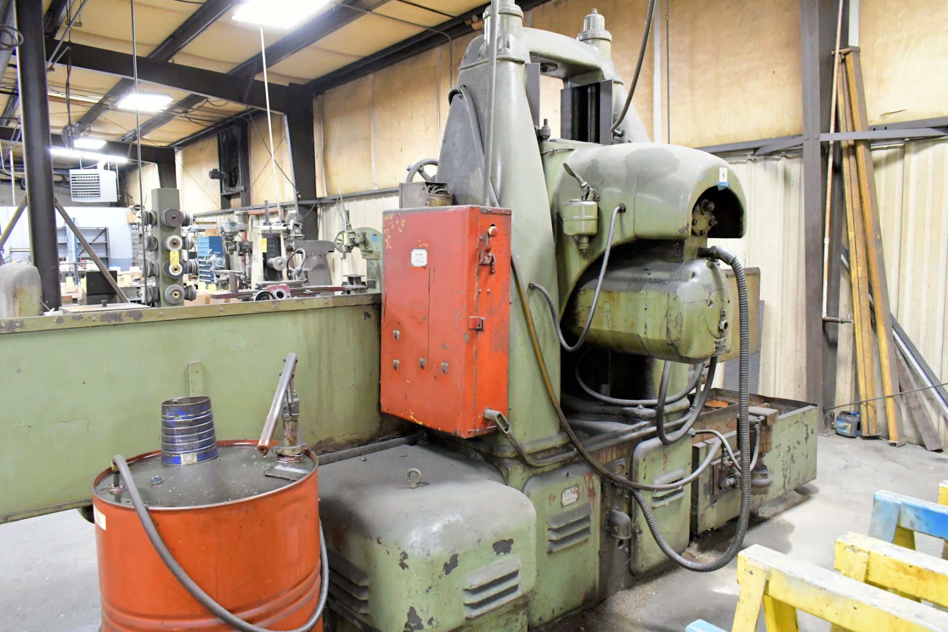 Mattison 14" x 54" Hydraulic Surface Grinder, Electric Chuck with Controls, Coolant - Image 3 of 4