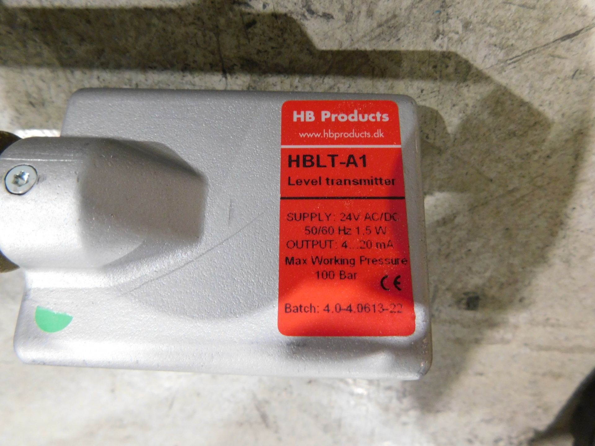HB Products Liquid Level Transmitter, P/N 110567, HBLT-A1 - Image 3 of 3