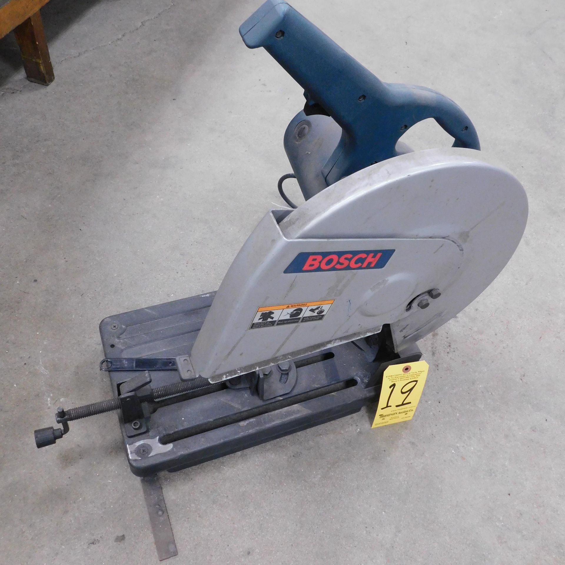 Bosch Abrasive Cut Off Saw, Model 3814, with Case